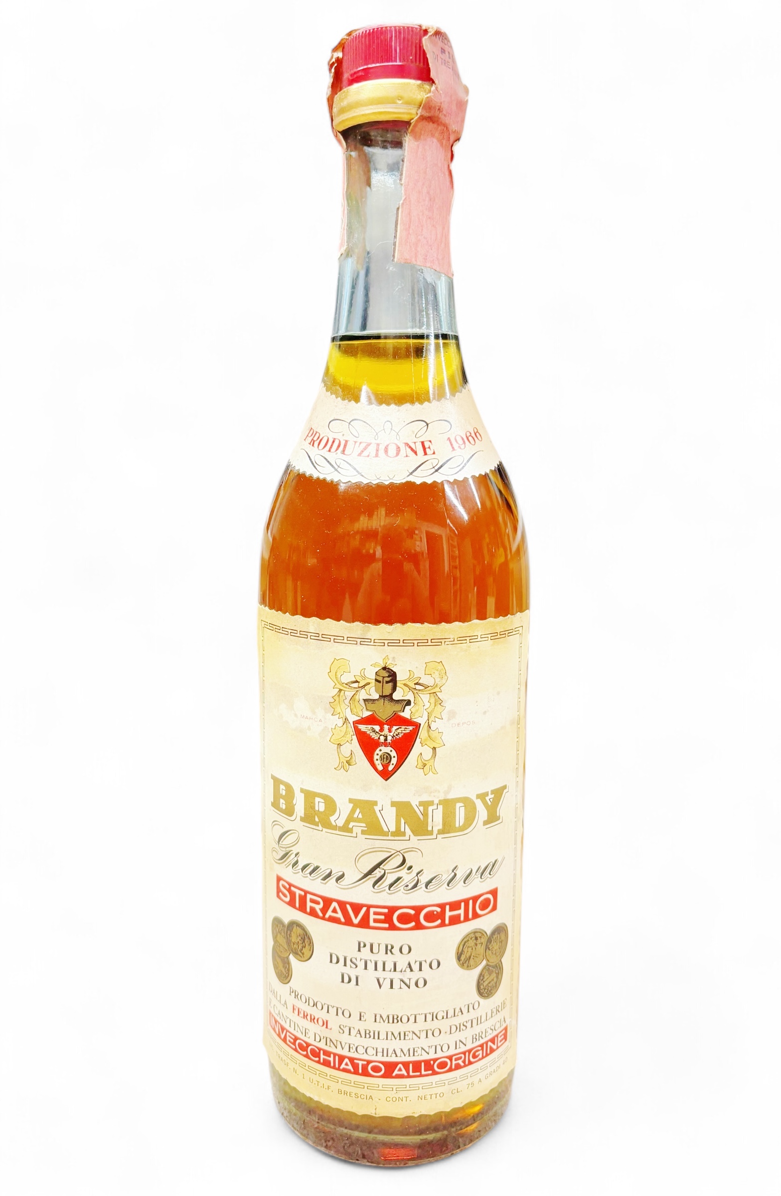 Brandy 1966 Gran Riserva Stravecchio Ferrol