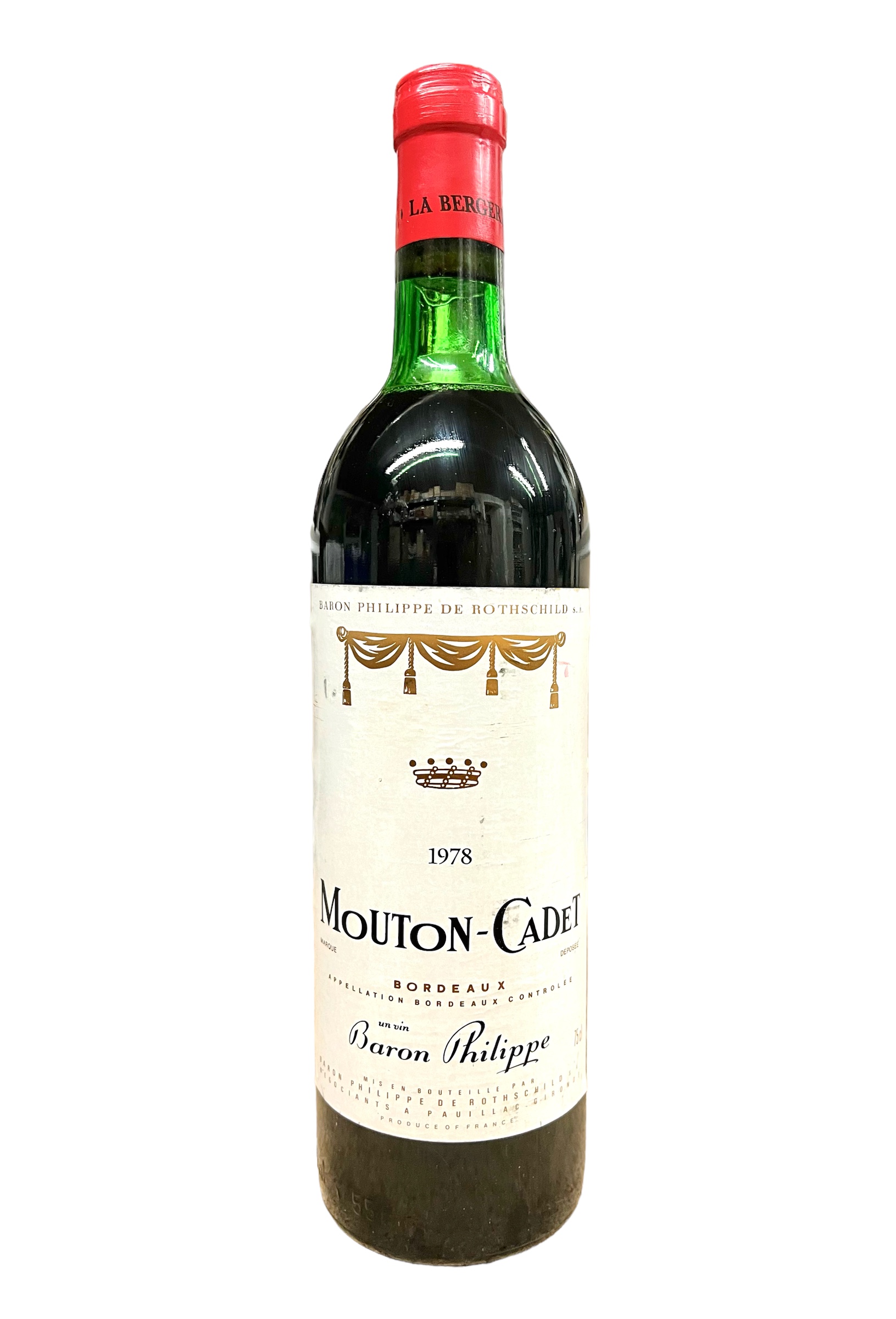 Wein 1978 Mouton-Cadet Baron Philippe de Rothschild