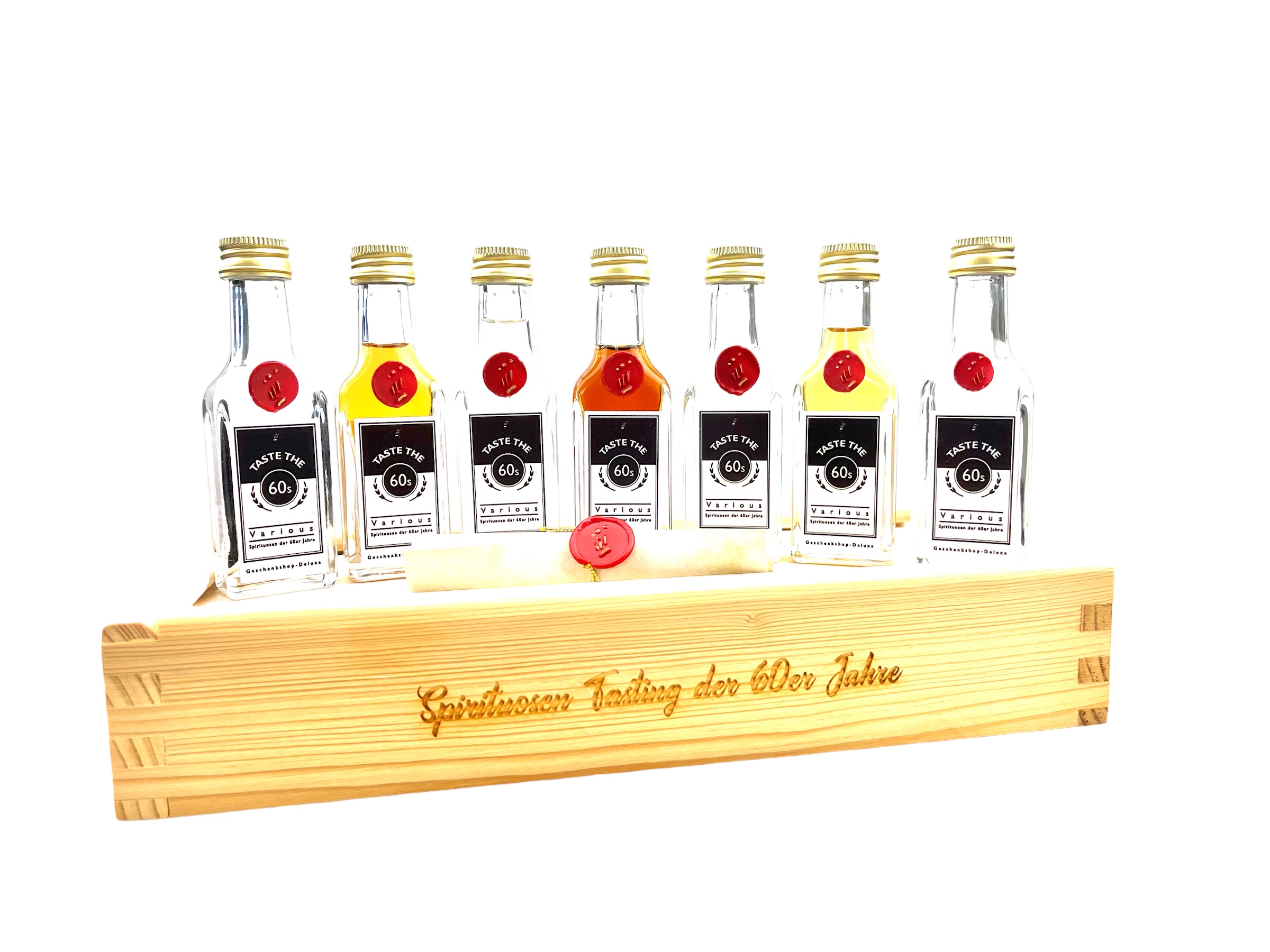 Tasting-Set Spirituosen der 60er Jahre