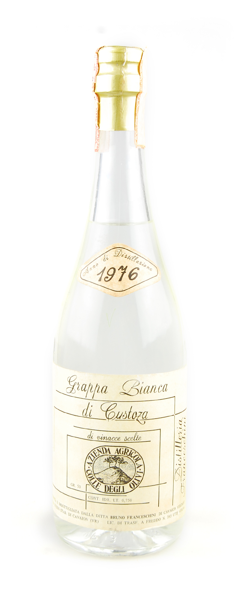 Grappa 1976 Bianca di Custoza Franceschini (II)