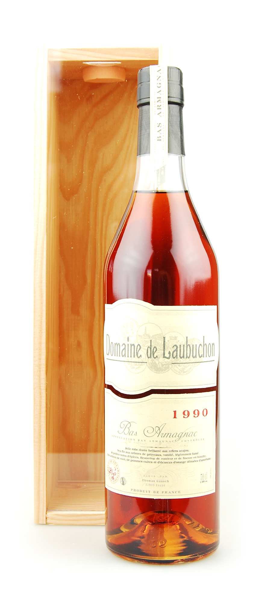 Armagnac 1990 Bas-Armagnac Domaine de Laubuchon