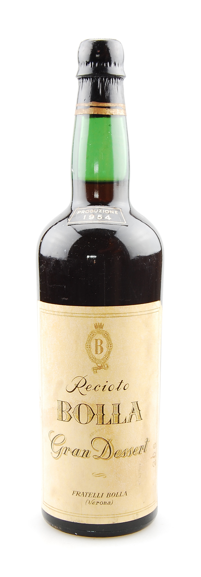 Wein 1954 Recioto Gran Dessert Bolla