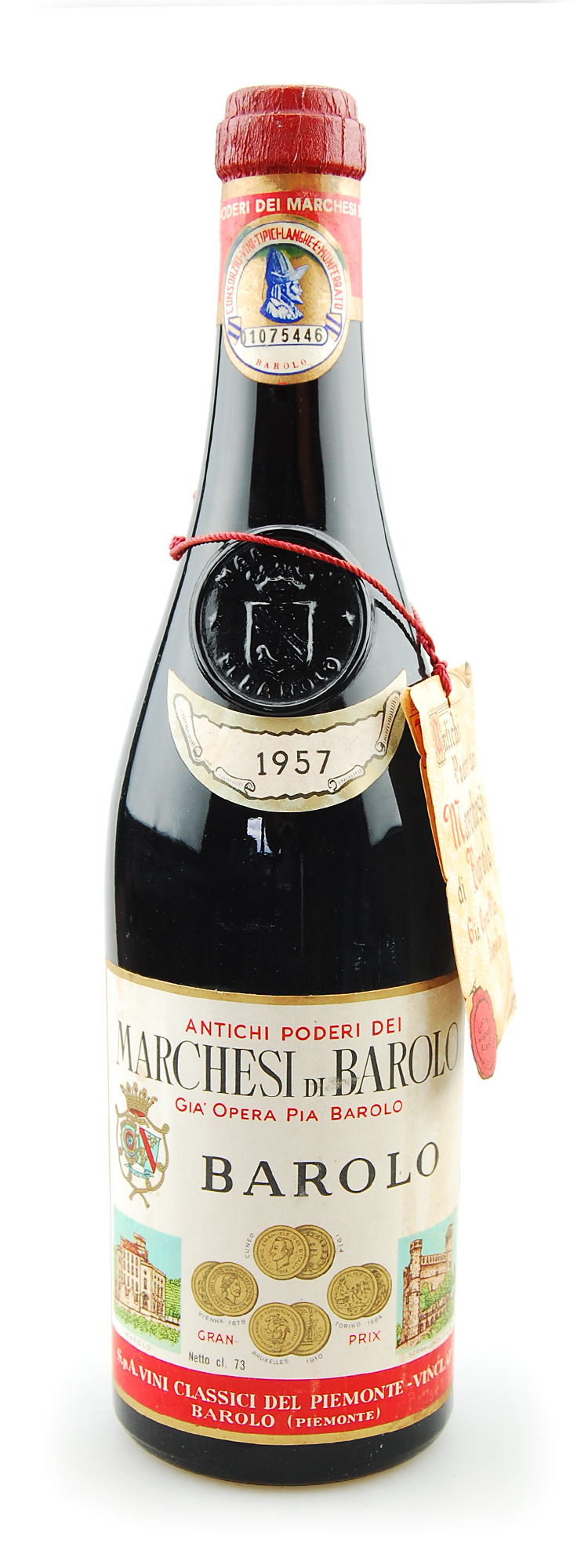 Wein 1957 Barolo Marchesi di Barolo Gia Opera