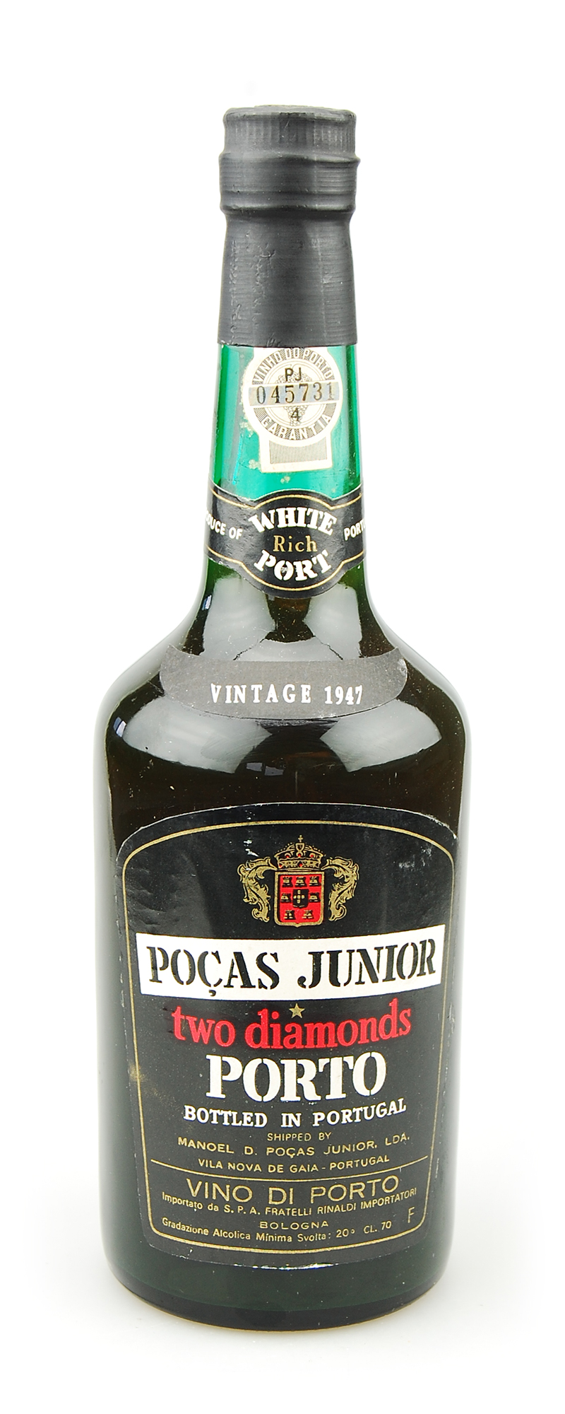 Portwein 1947 Pocas Junior two diamonds white rich Port