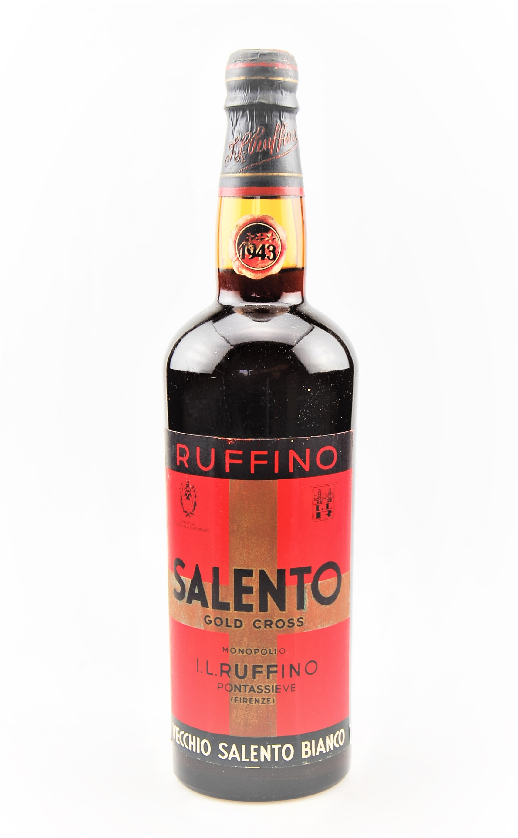 Wein 1943 Salento Gold Cross Bianco Ruffino