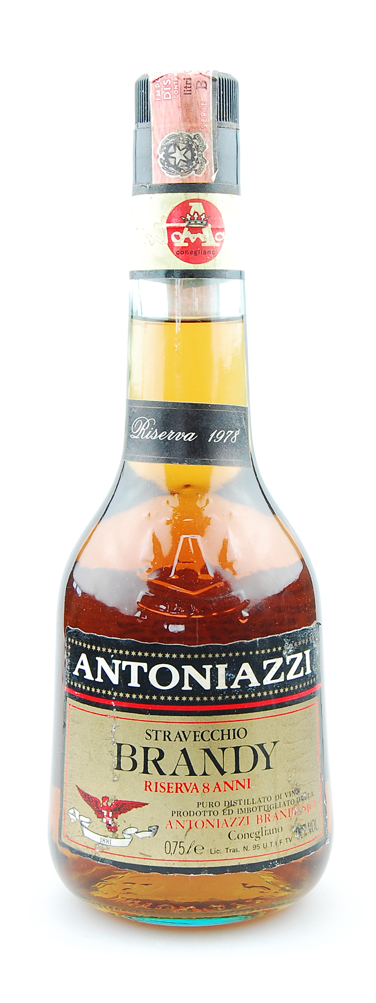 Brandy 1978 Stravecchio Riserva Antoniazzi 8 Anni