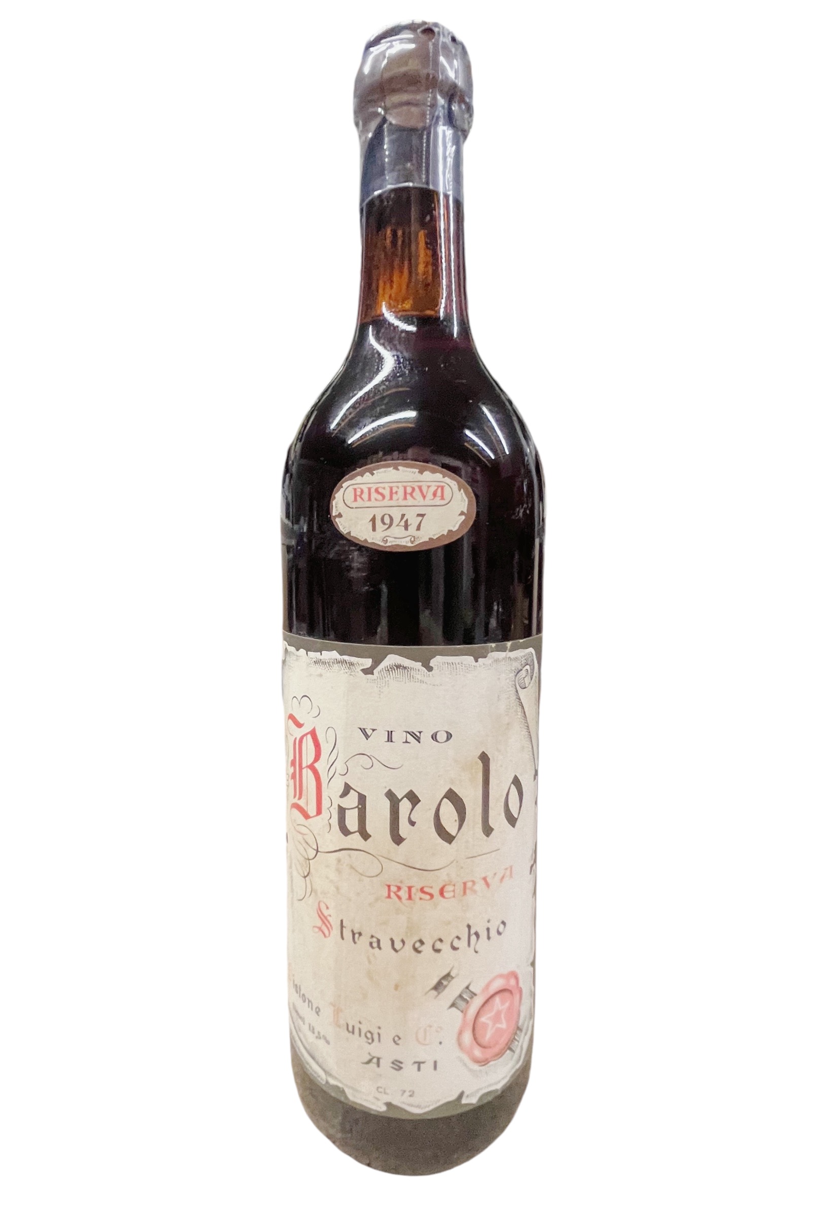 Wein 1947 Barolo Riserva Stravecchio Luigi Pistone