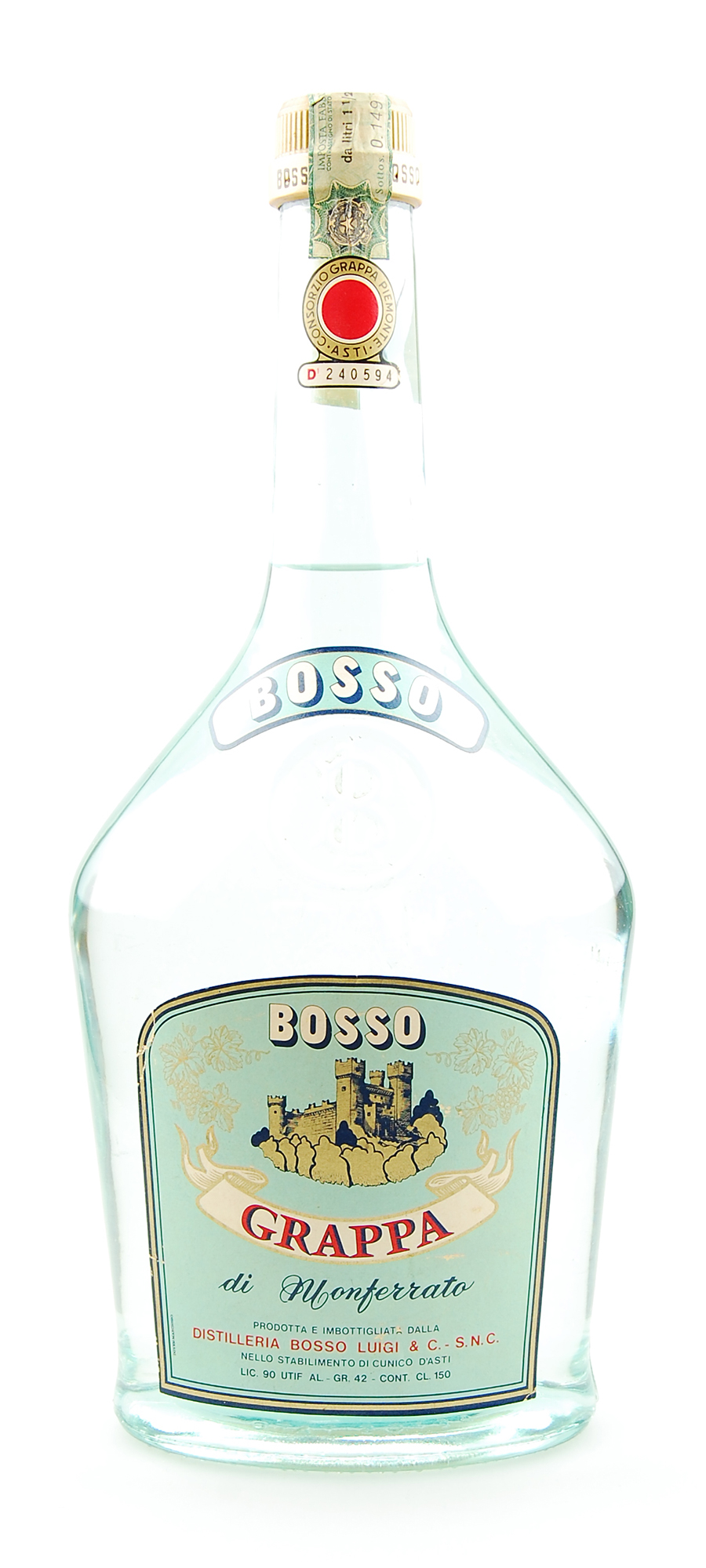 Grappa Bosso di Monferrato 1,5 Liter Magnum