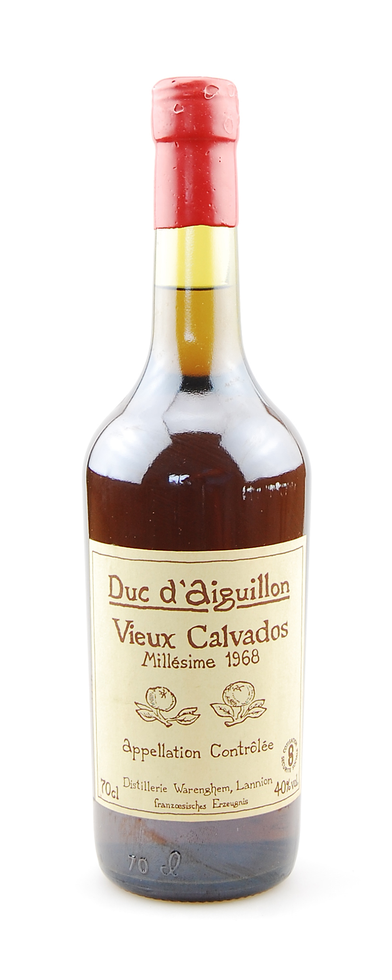 Calvados 1968 Duc d´Aiguillon in Holzkiste