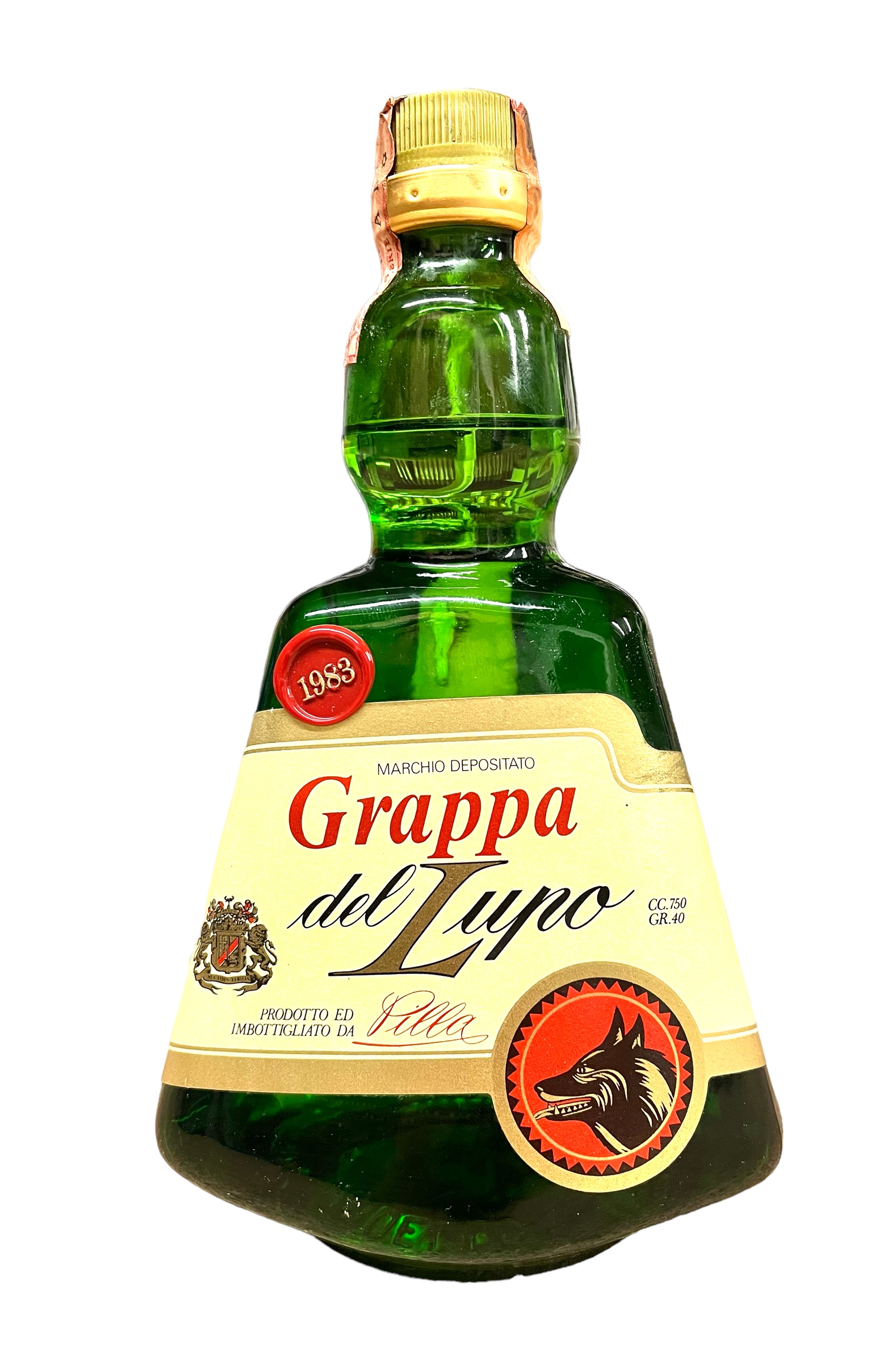 Grappa 1983 del Lupo Oro Pilla