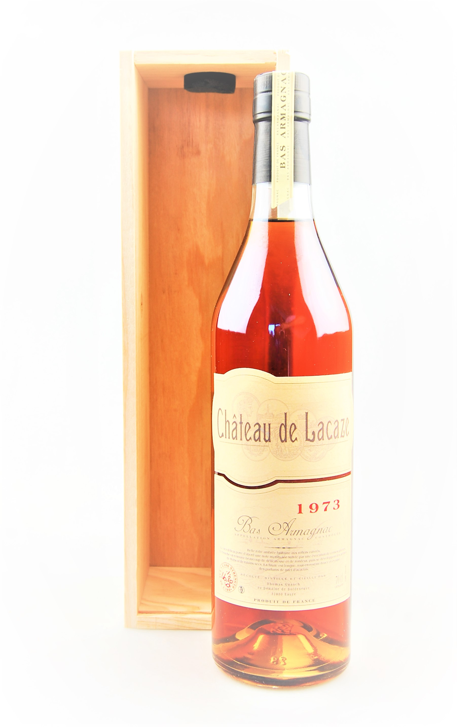 Armagnac 1973 Bas-Armagnac Chateau Lacaze