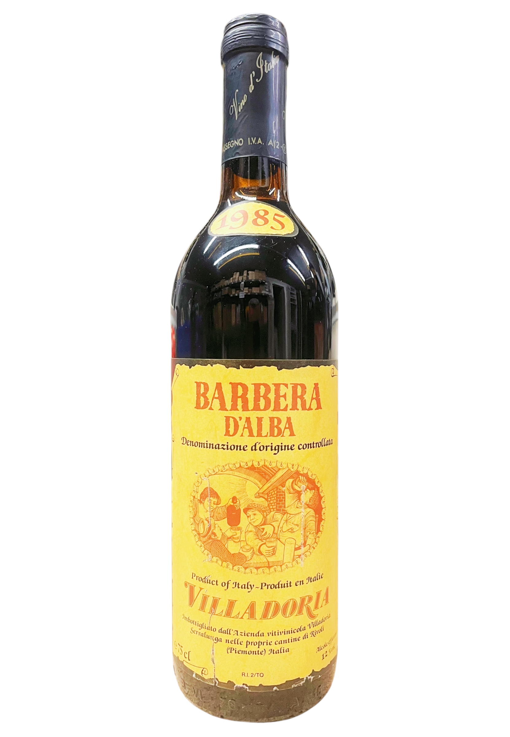 Wein 1985 Barbera d´Alba Marchese Villadoria