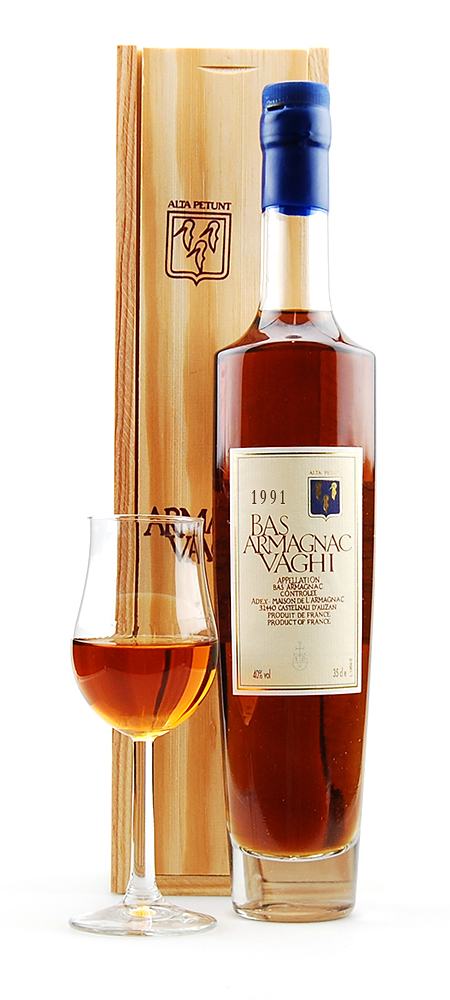 Armagnac 1991 Bas-Armagnac Vaghi des Hauses Sigognac