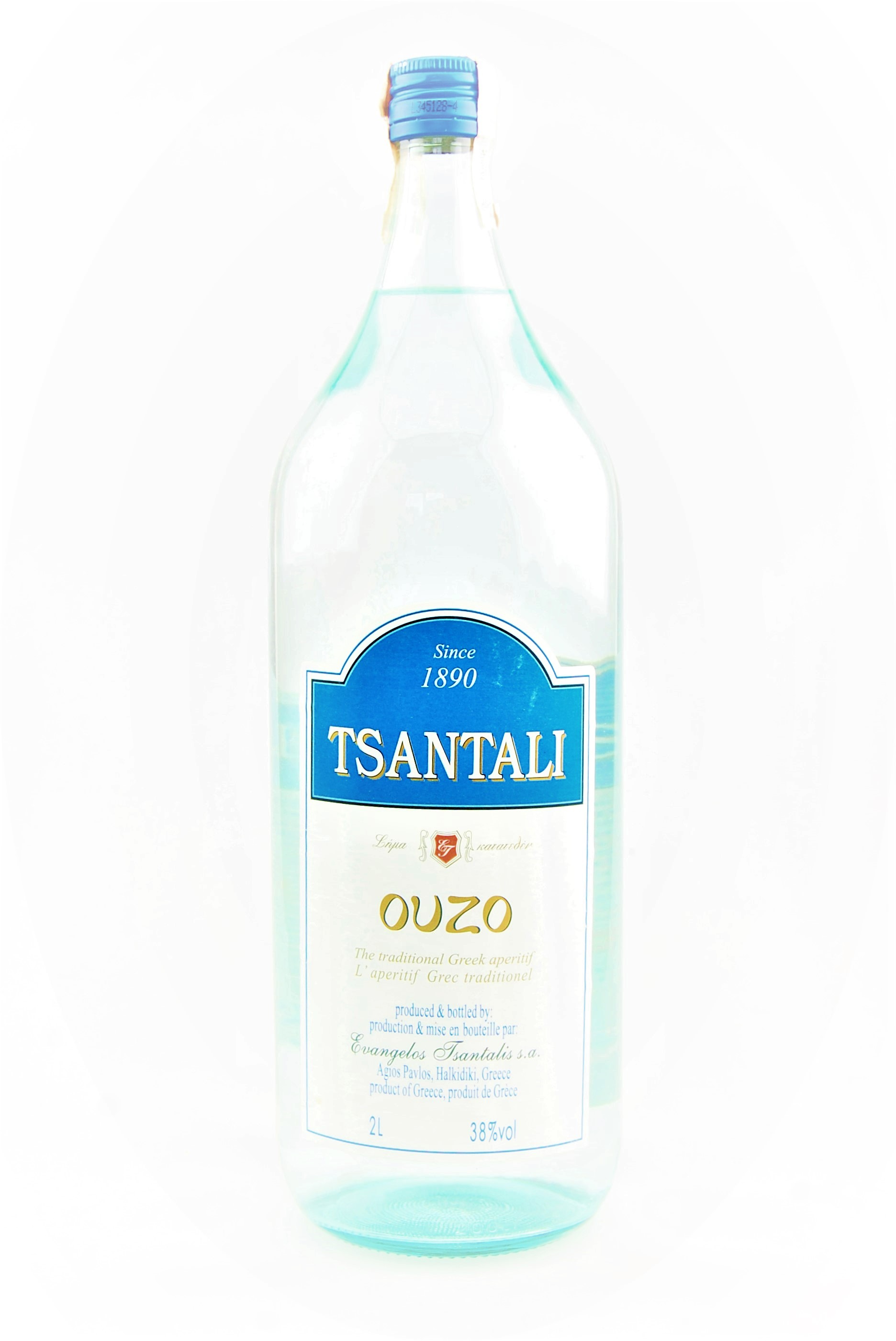 Ouzo Tsantali, 2 Liter, der exklusive Premium Ouzo
