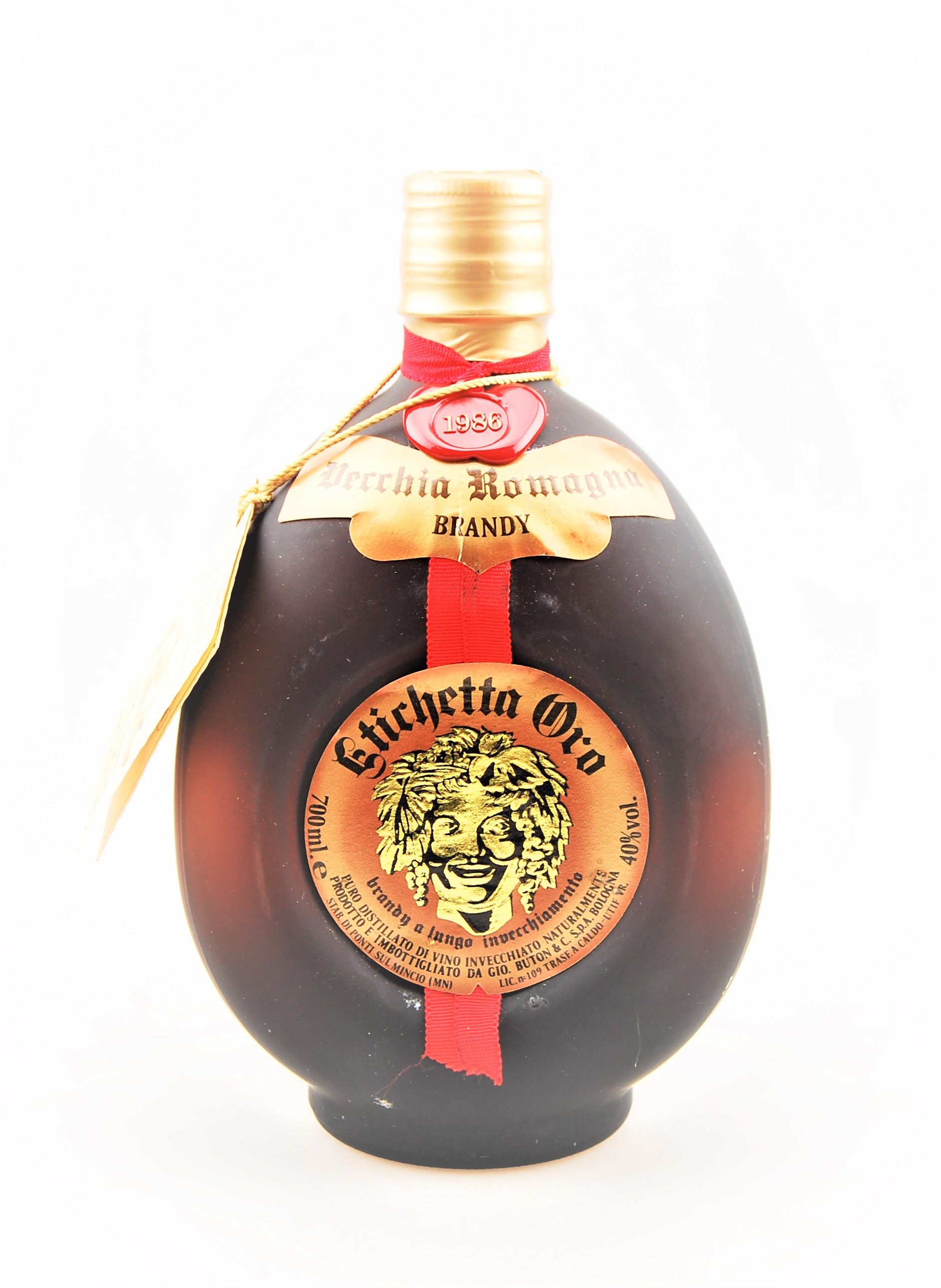 Brandy 1986 Vecchia Romagna Etichetta Oro