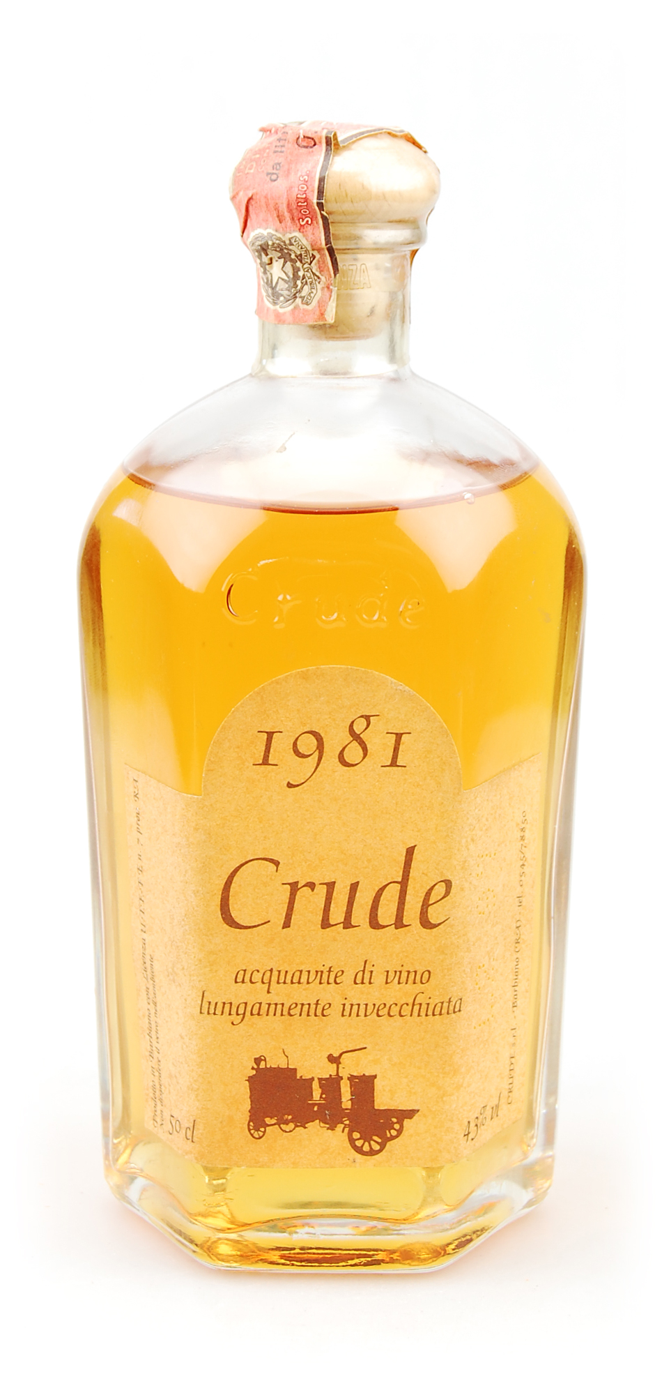 Grappa 1981 Acquavite invecchiata Crude