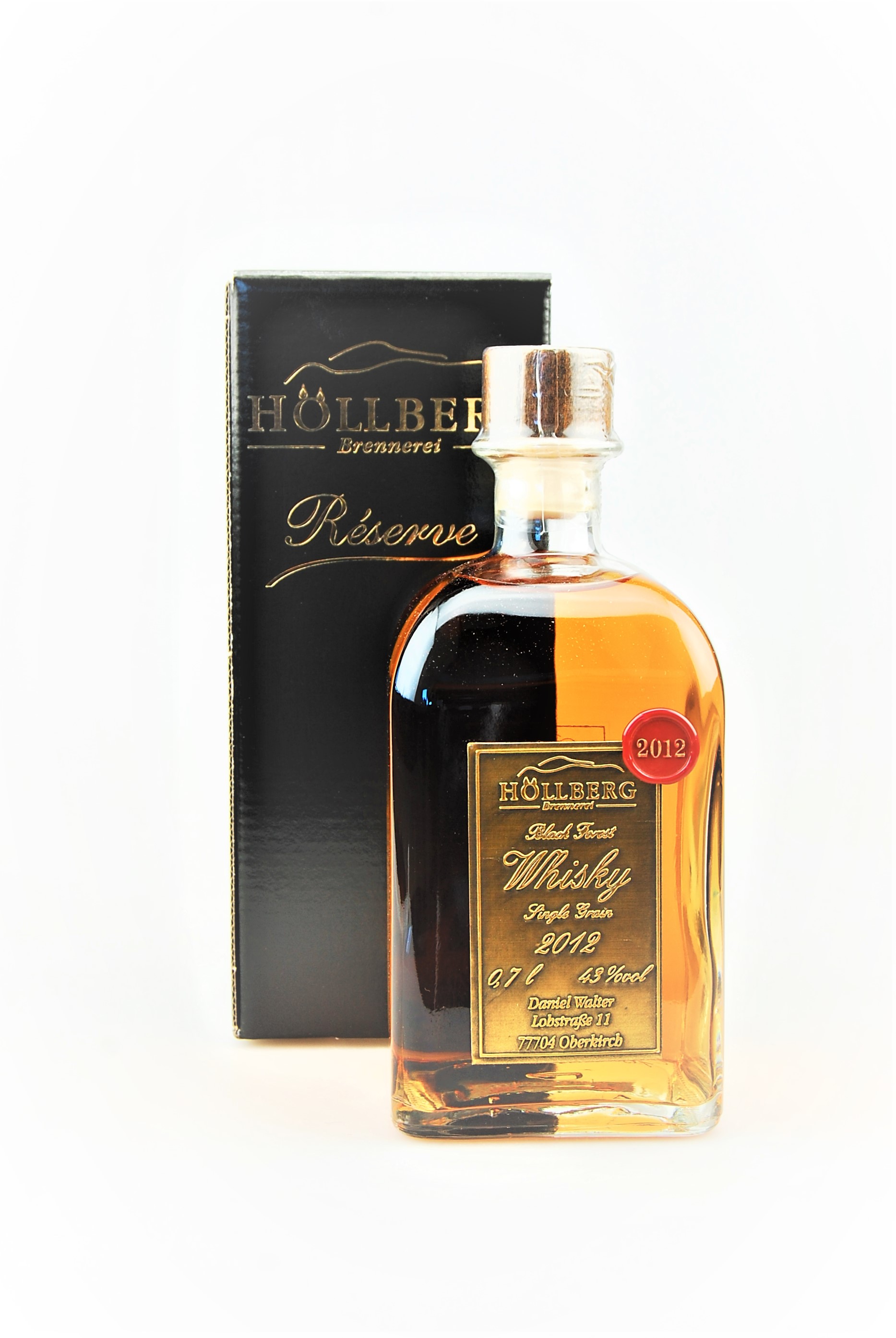 Whisky 2012 Black Forest Single Grain Whisky