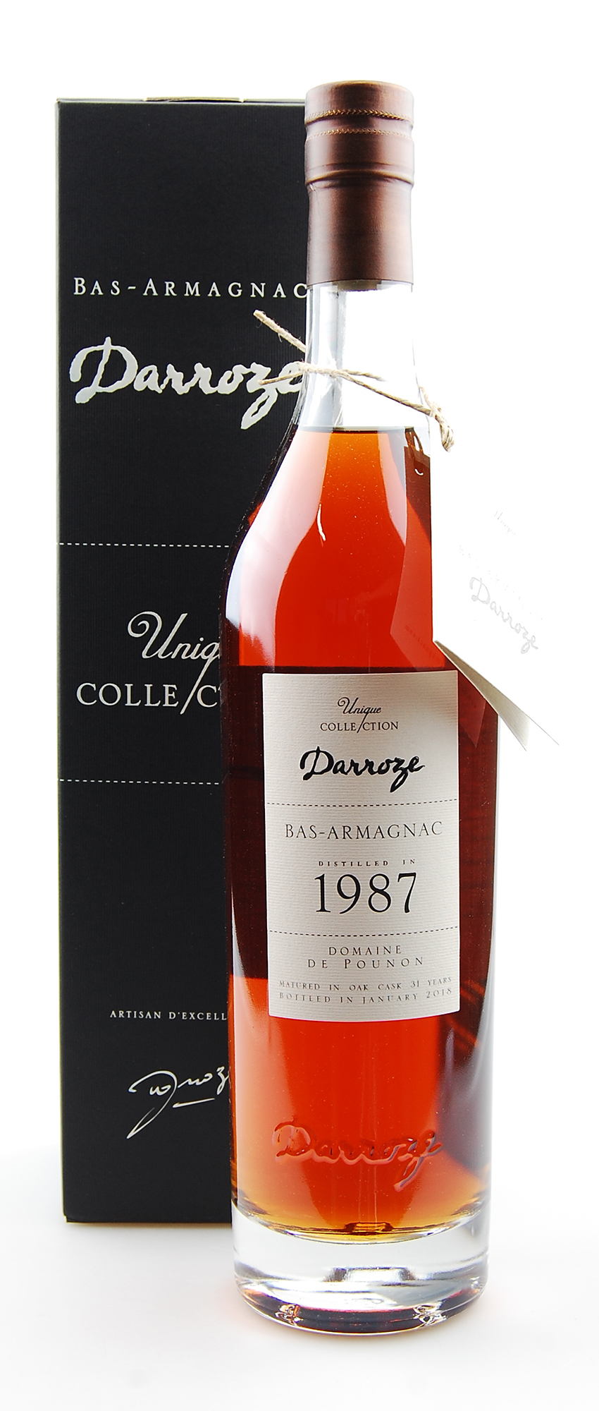 Armagnac 1987 Bas-Armagnac Darroze Domaine de Pounon