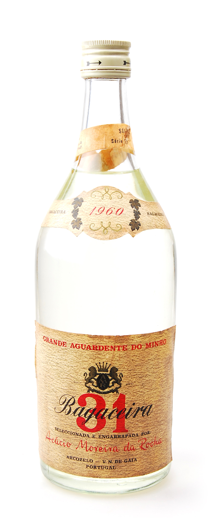 Bagaceira 1960 Grande Aguardente Bagaceira do Minho