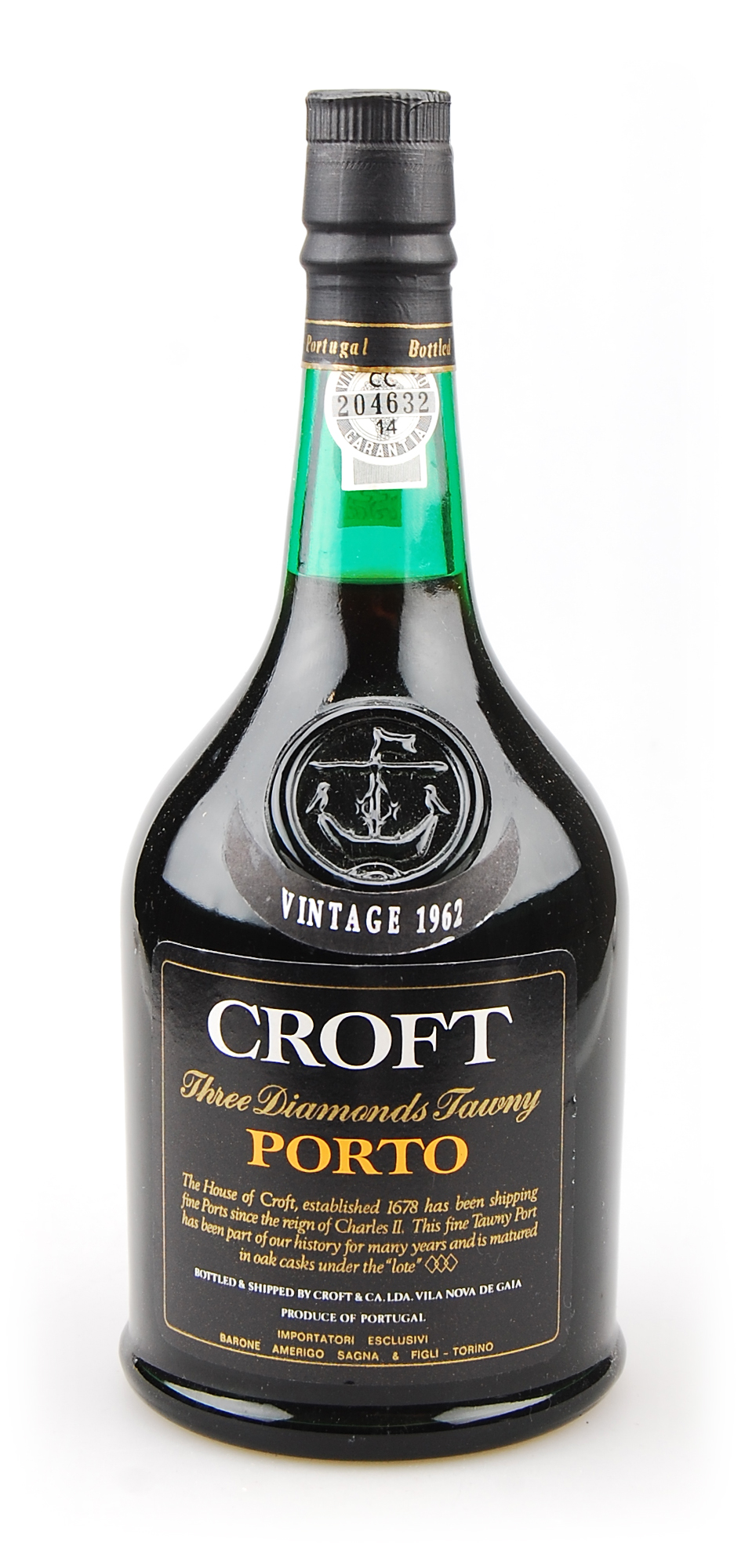 Portwein 1962 Croft Three Diamonds Tawny Port