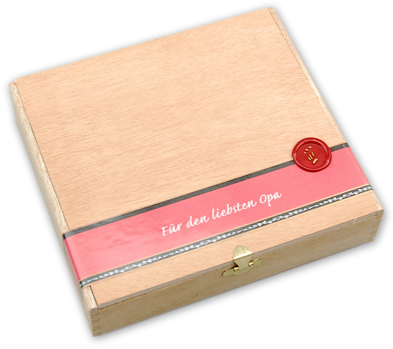 CD 1963 Musik Hits in Holzkiste mit edler Banderole