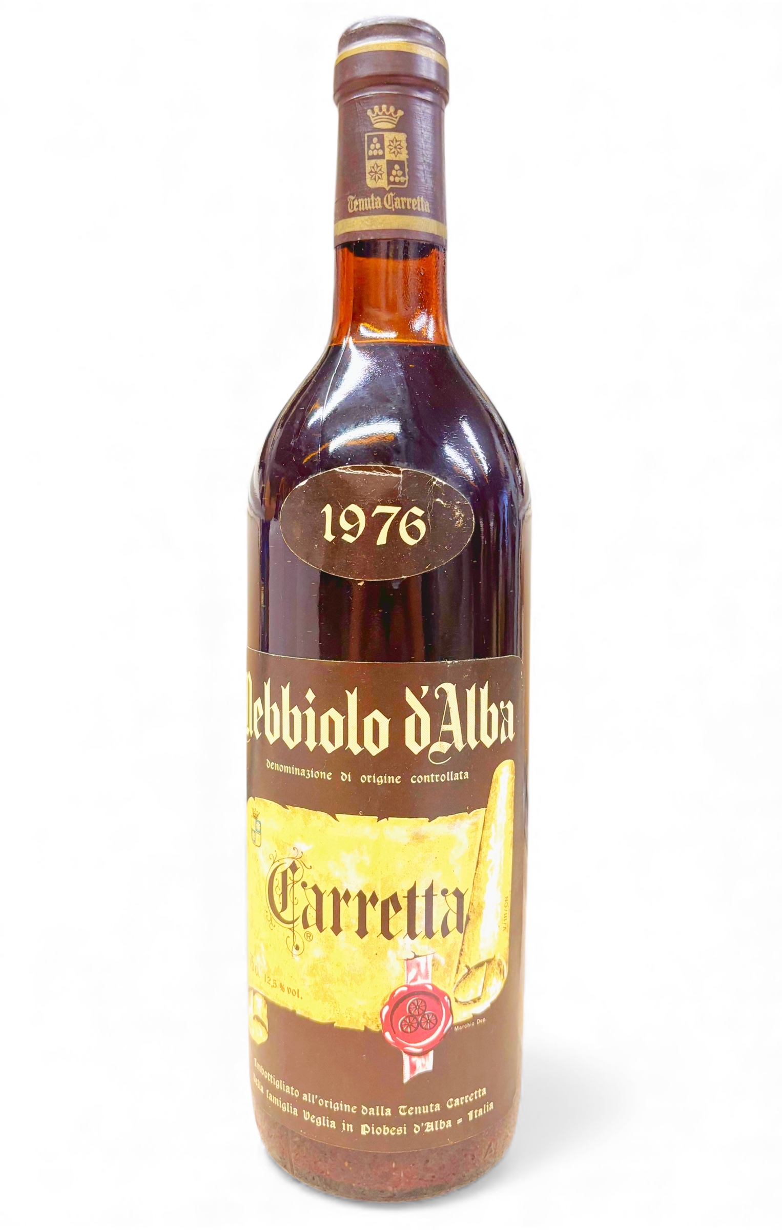 Wein 1976 Nebbiolo d´Alba Tenuta Carretta