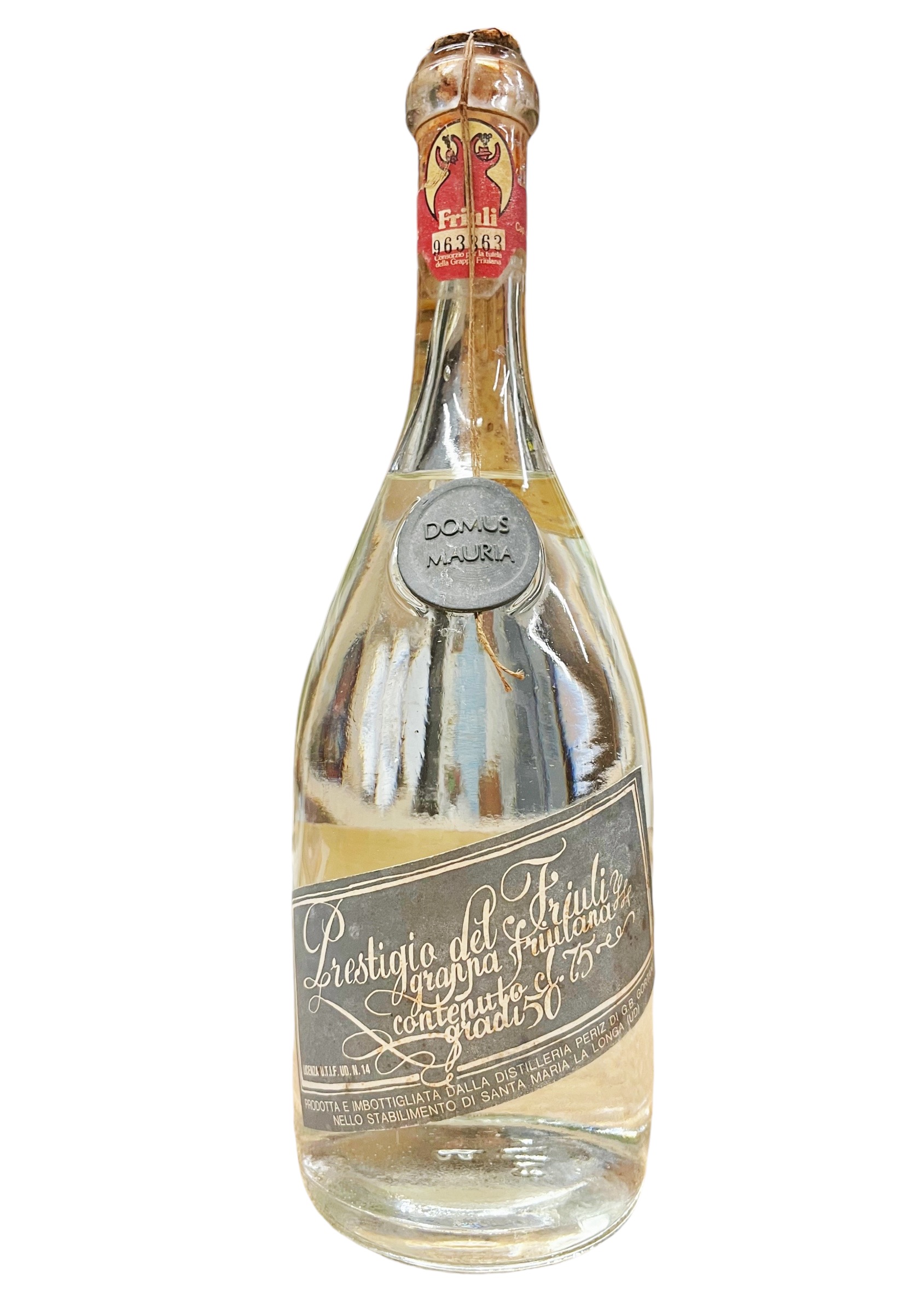 Grappa 1976 Friulana Prestigio del Friuli Gortani