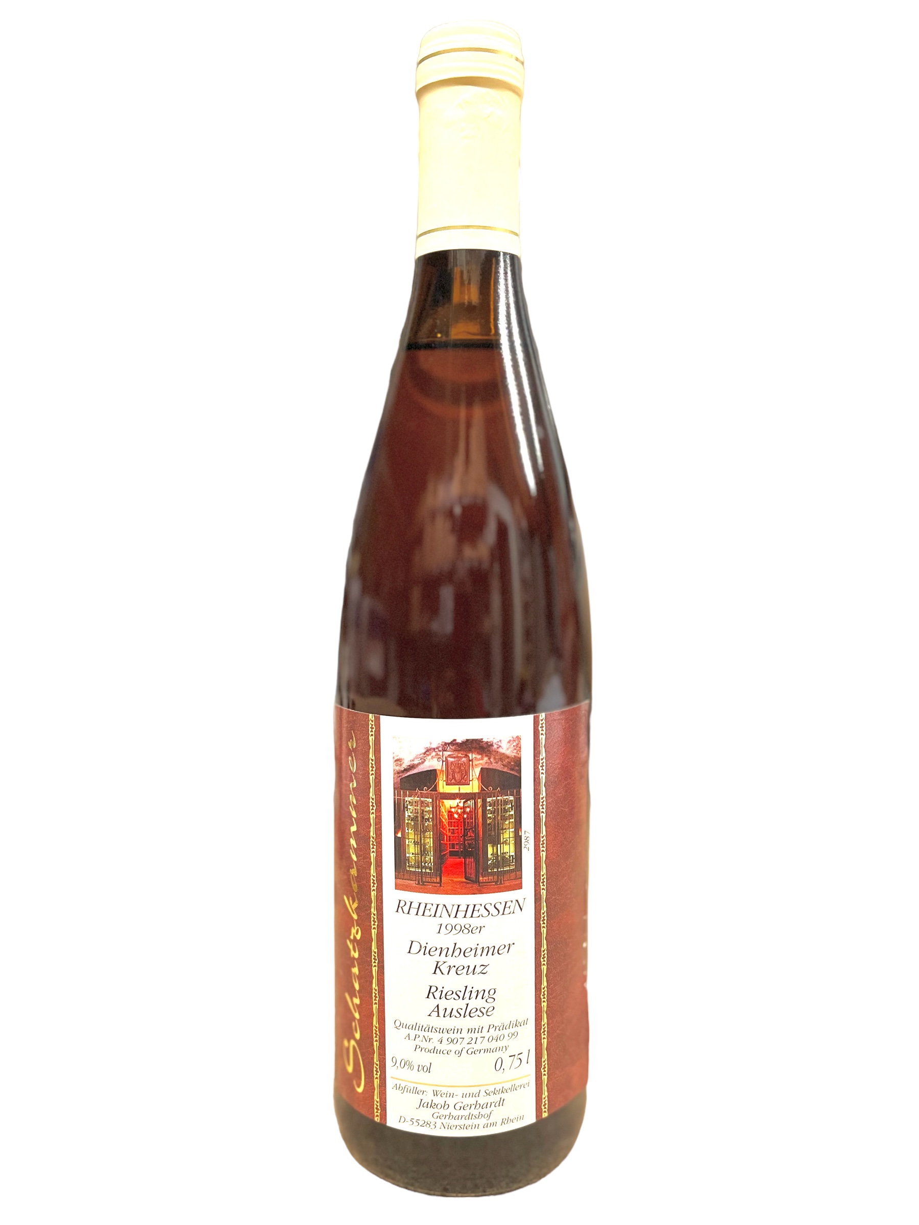 Wein 1998 Dienheimer Kreuz Riesling Auslese