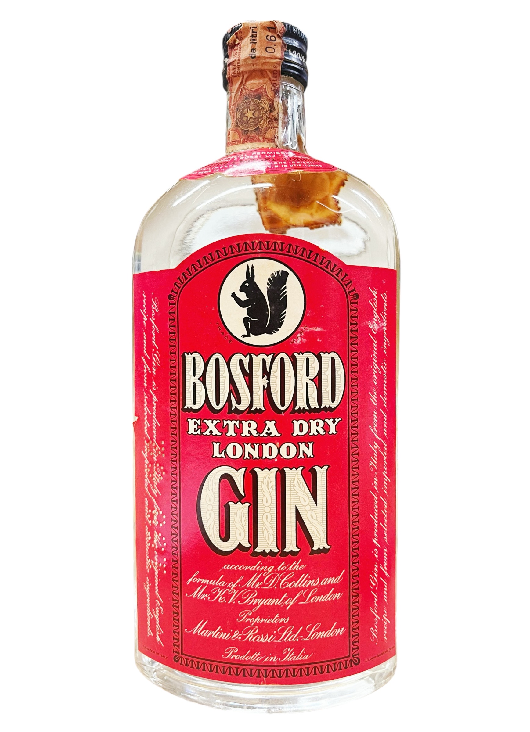 Gin 1962 Bosford Extra Dry London Gin
