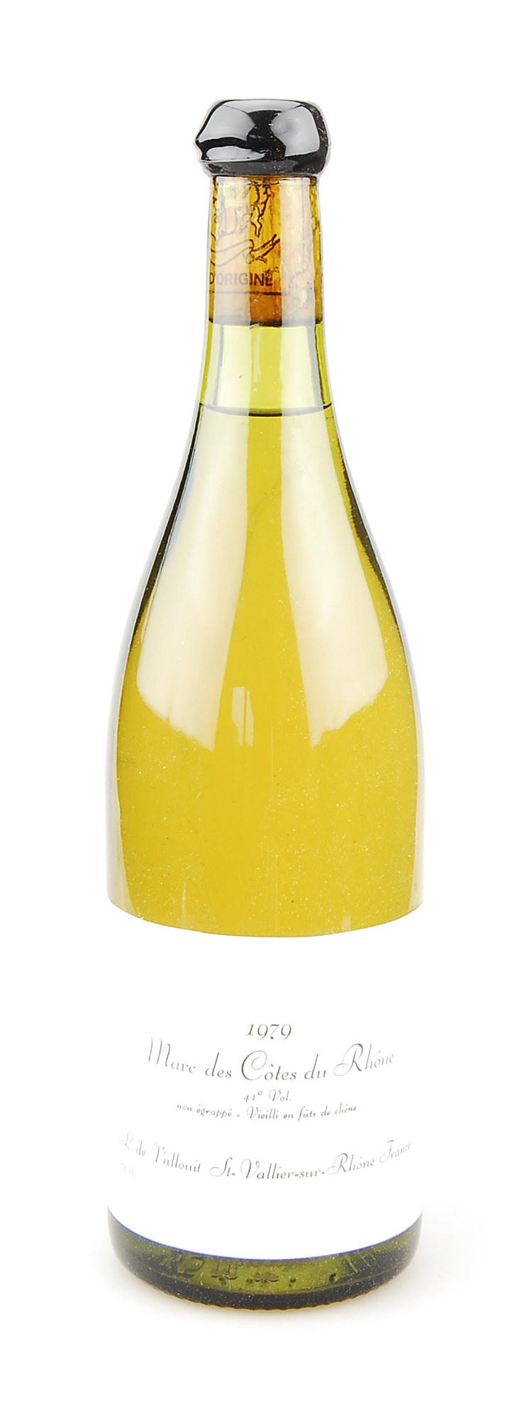 Marc des Cotes du Rhone 1979 Domaine Vallouit