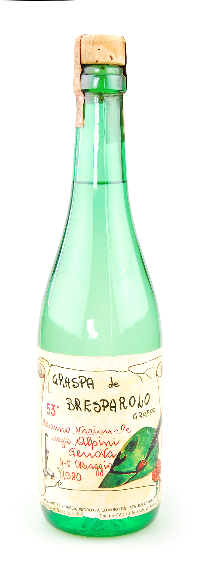 Grappa 1980 Graspa de Bresparolo