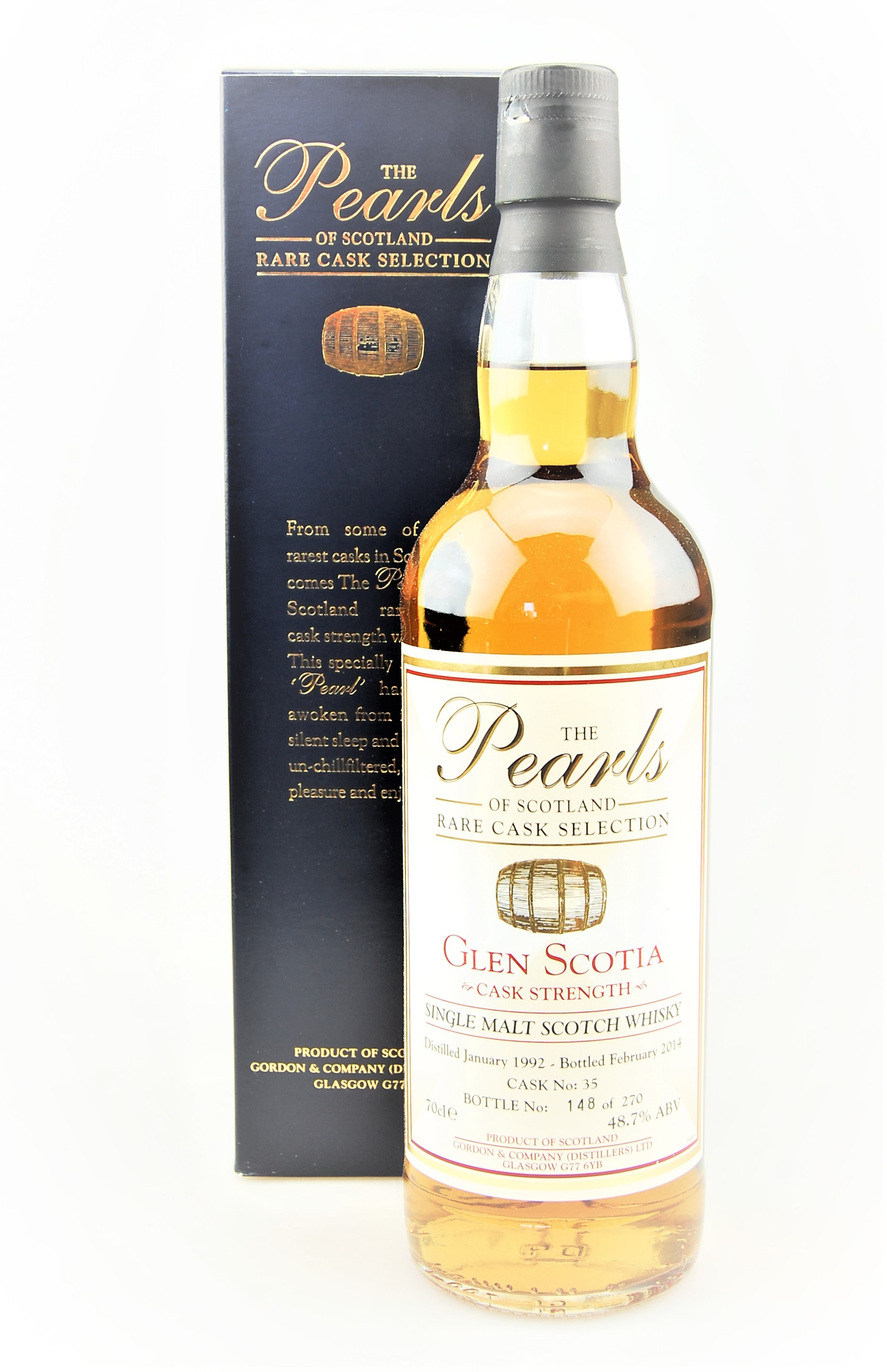 Whisky 1992 Glen Scotia Single Malt Scotch Whisky