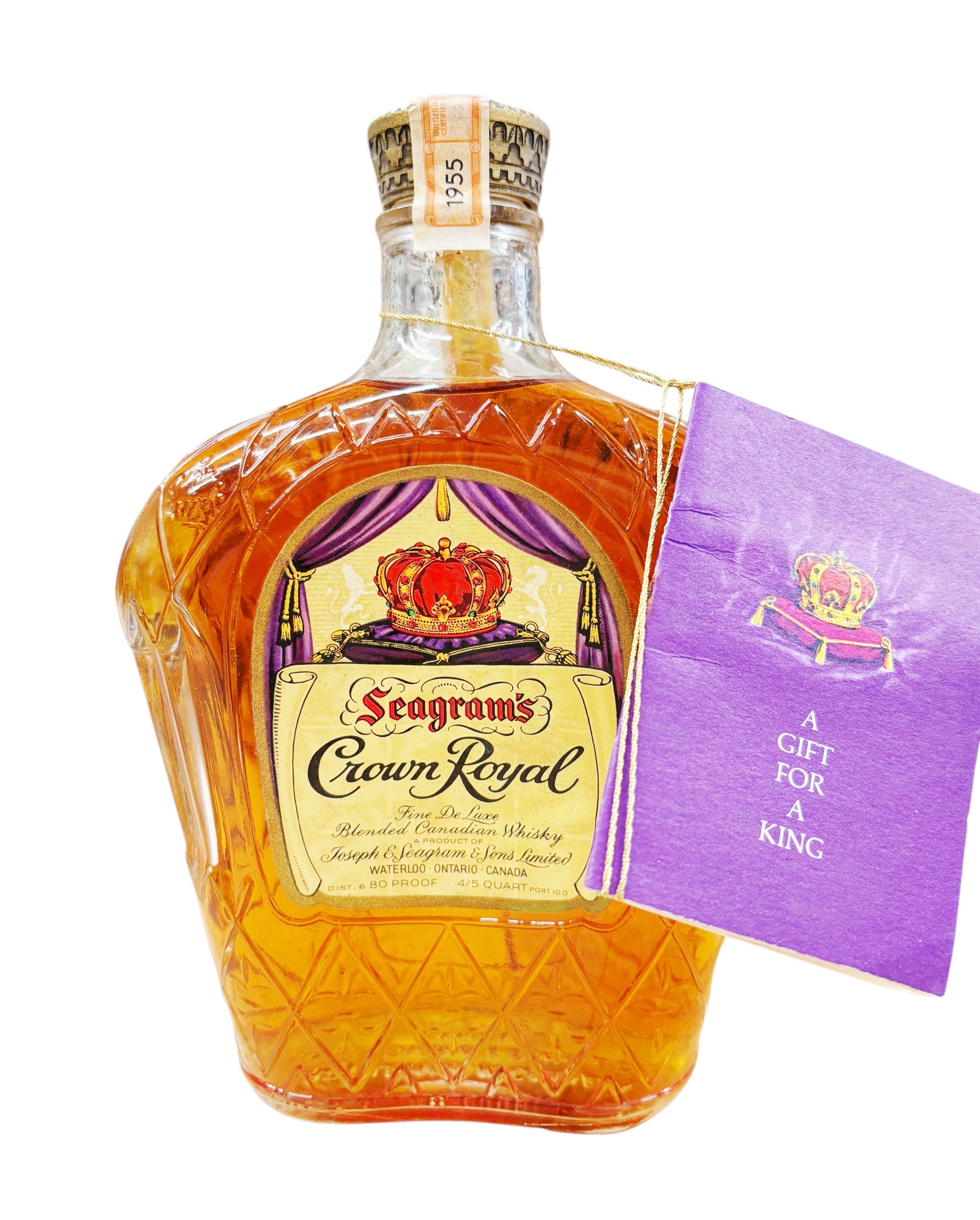 Whisky 1955 Seagram´s Crown Royal Blended Whisky