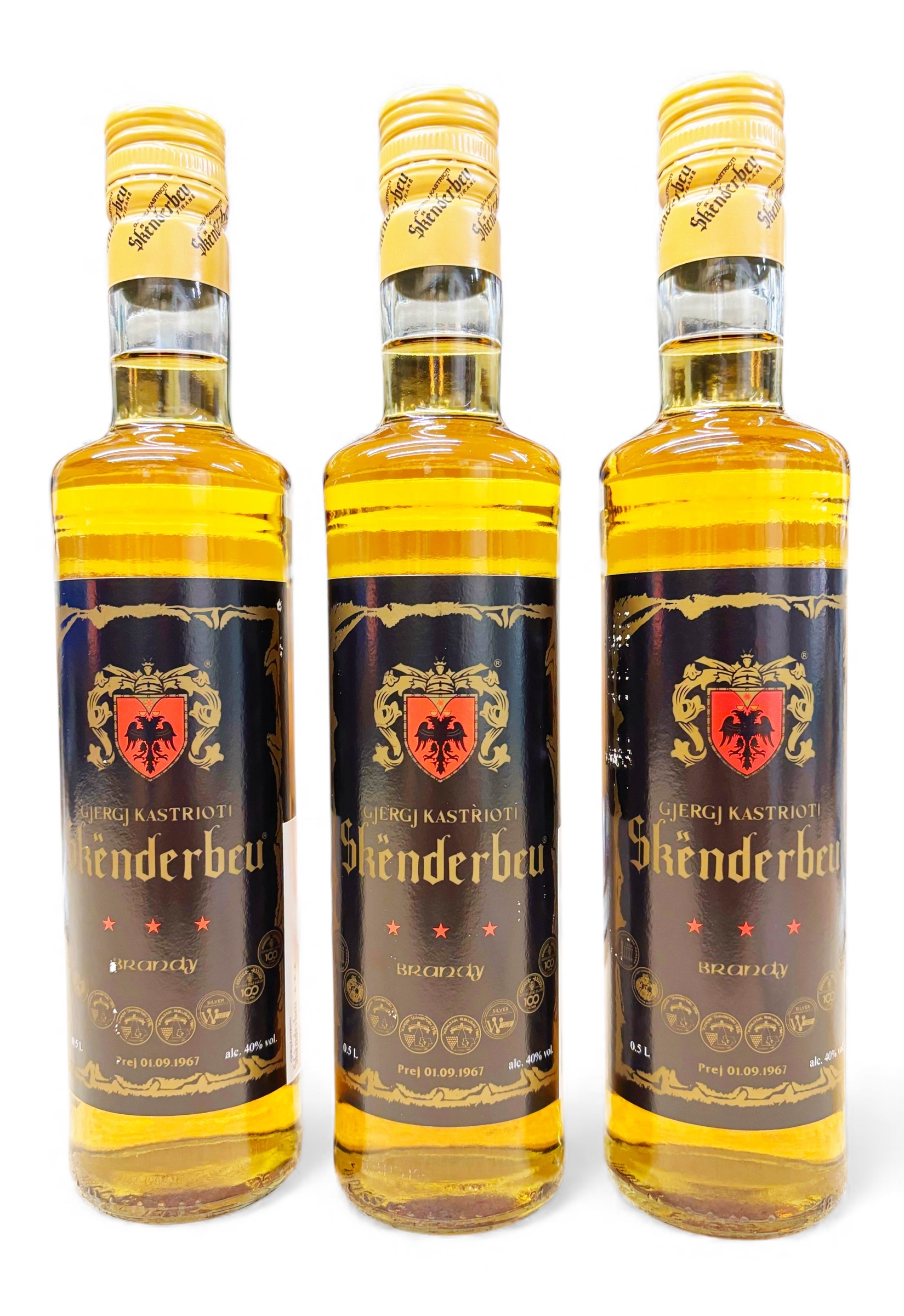 Skenderbeu Konjak - Das Original - 3 Flaschen