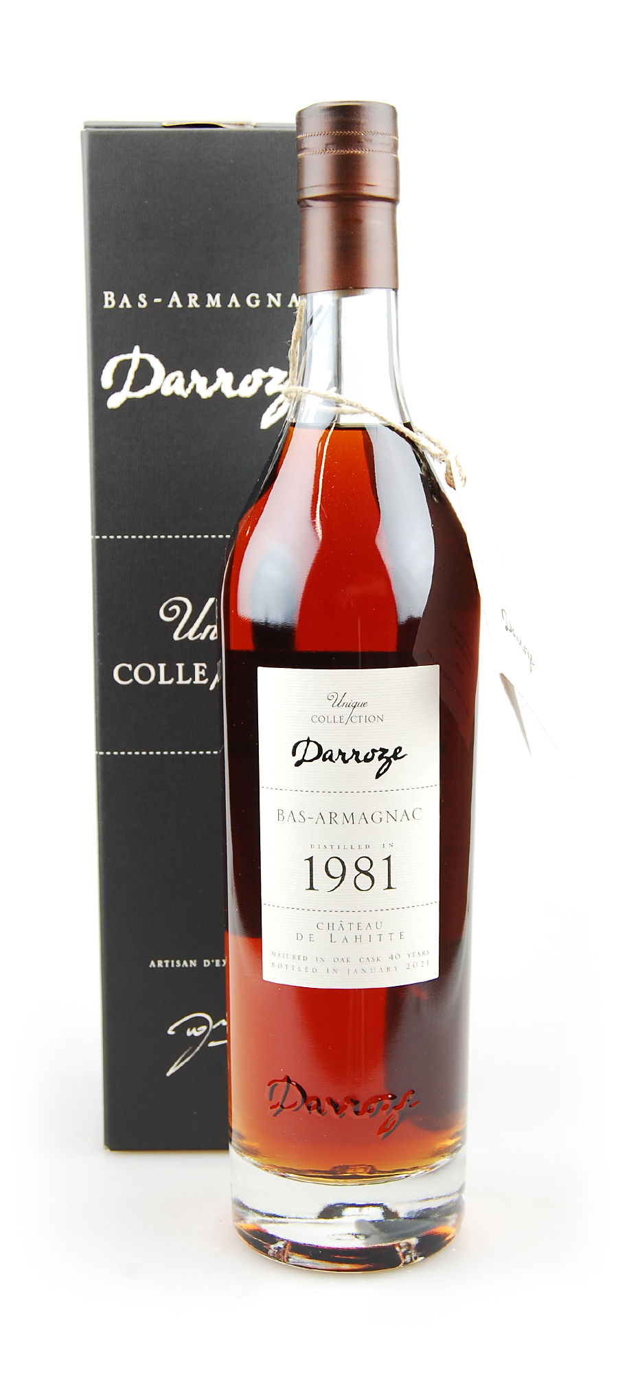 Armagnac 1981 Bas-Armagnac Darroze Domaine de Lahitte