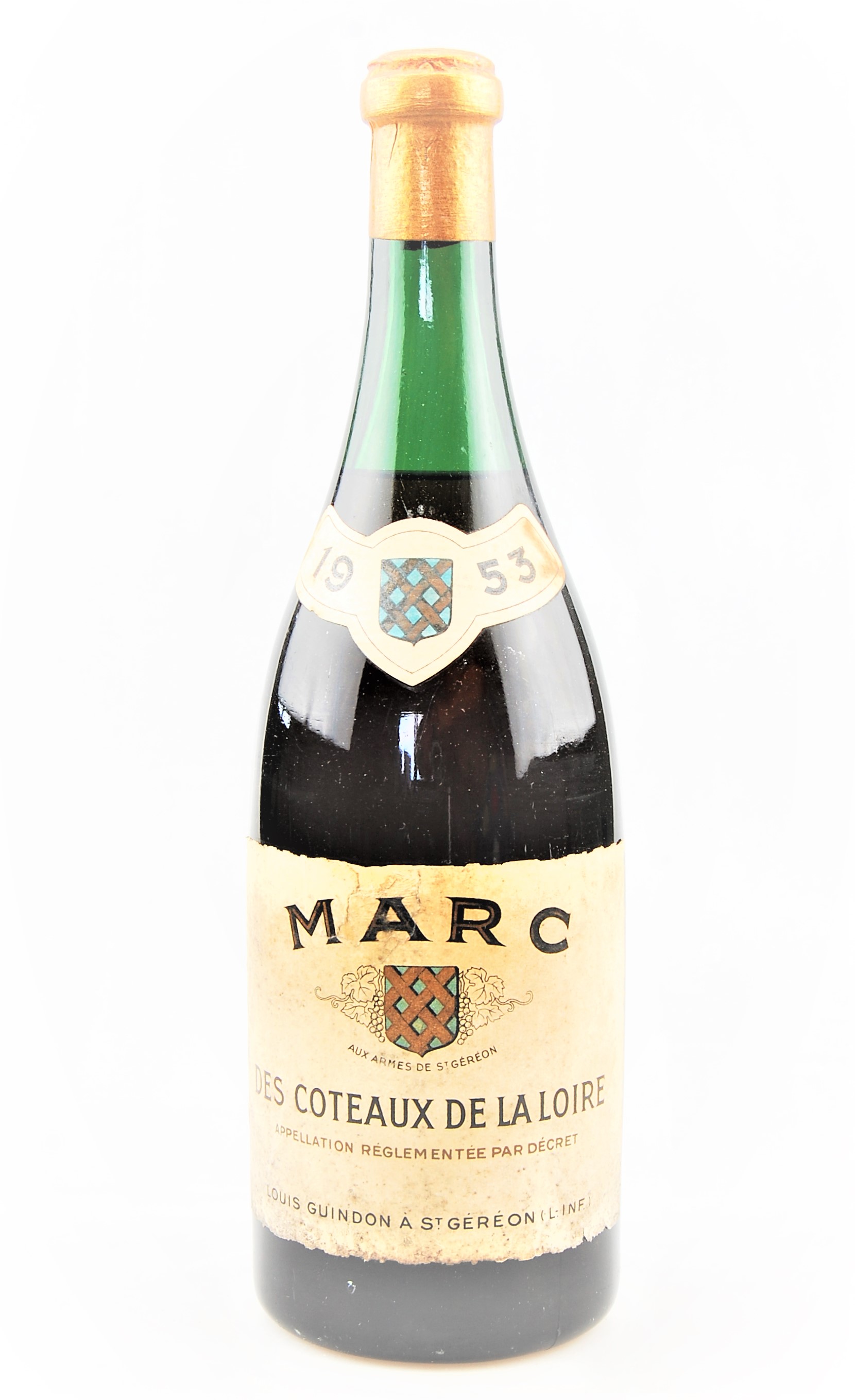Marc des Coteaux de la Loire 1953 Louis Guindon