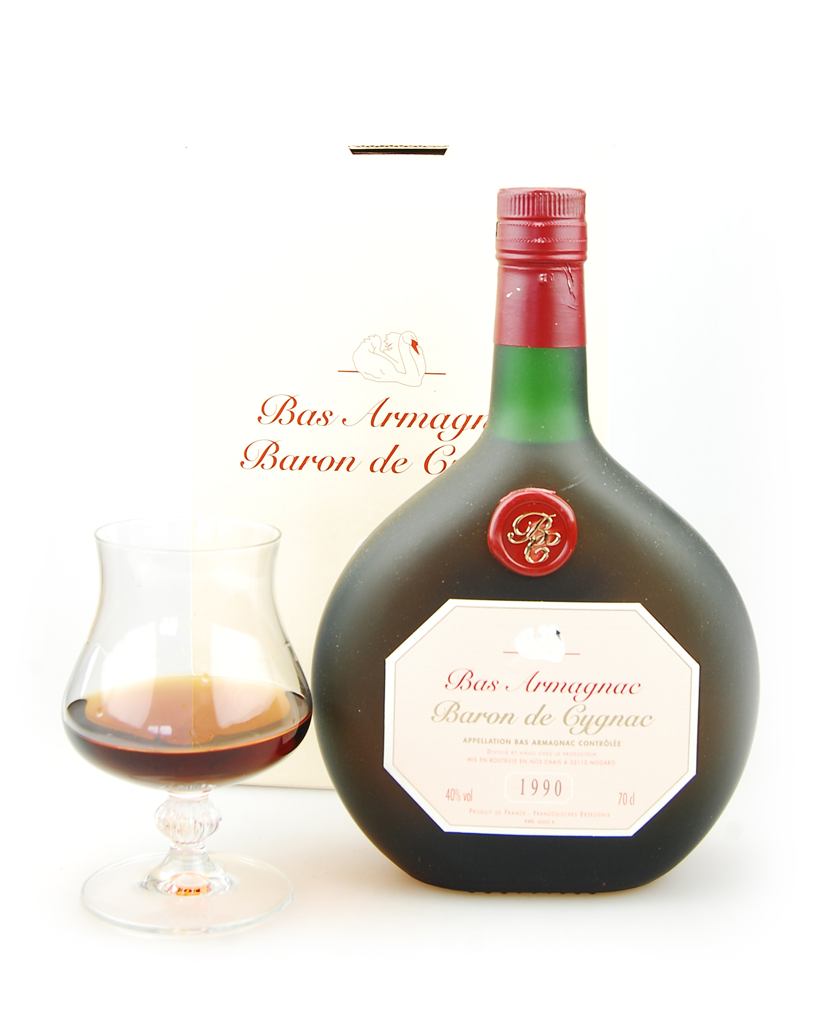 Armagnac 1990 Bas-Armagnac Baron de Cygnac