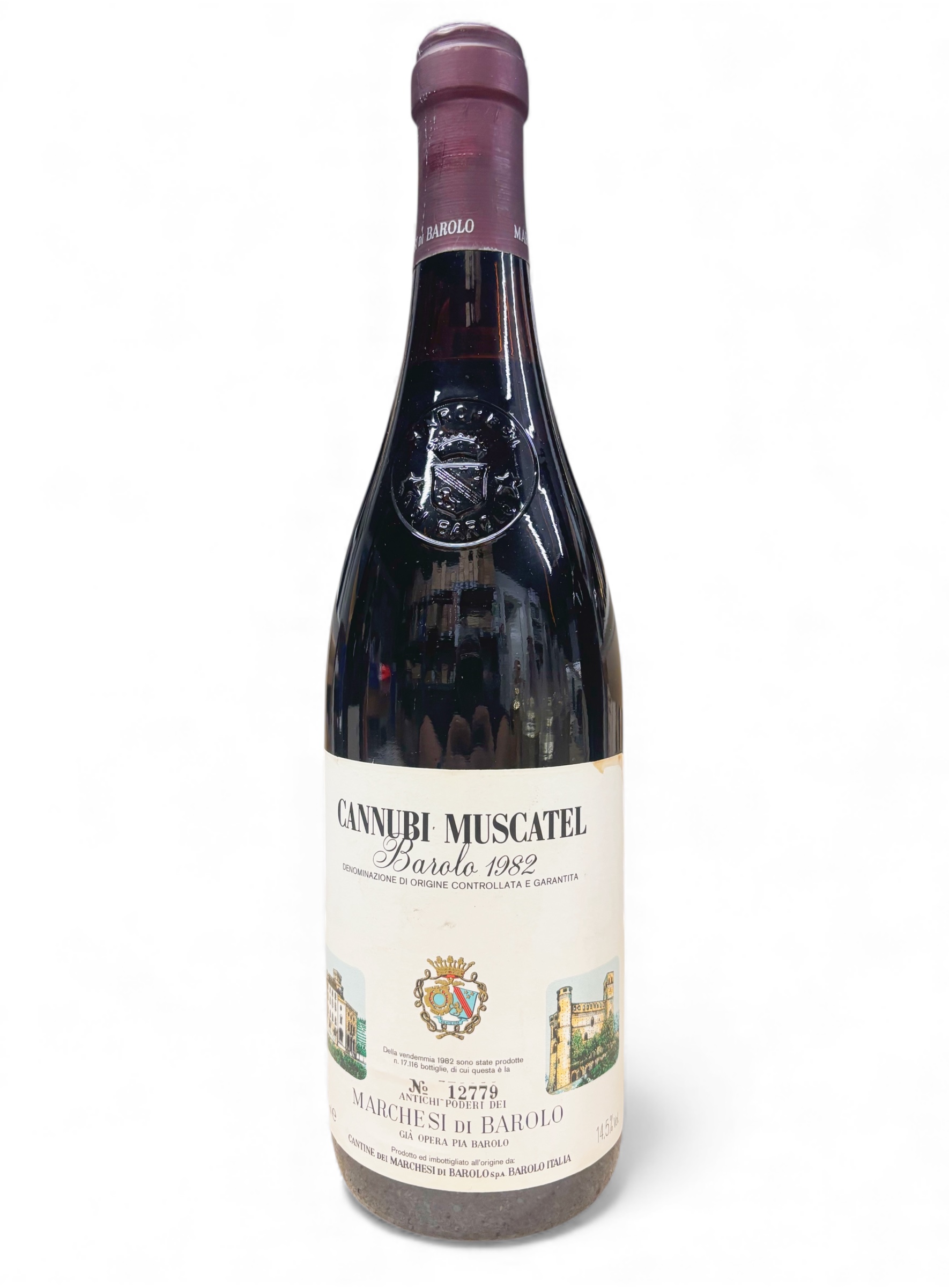 Wein 1982 Barolo Cannubi Muscatel Marchesi di Barolo