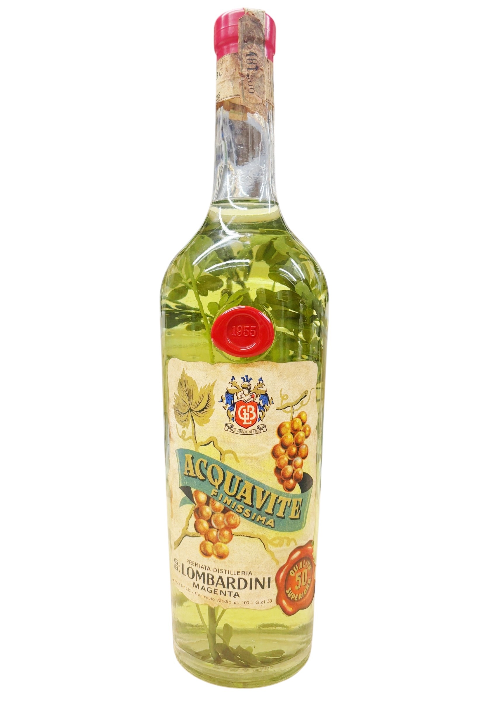 Acquavite 1955 Lombardini Alla Ruta Finissima