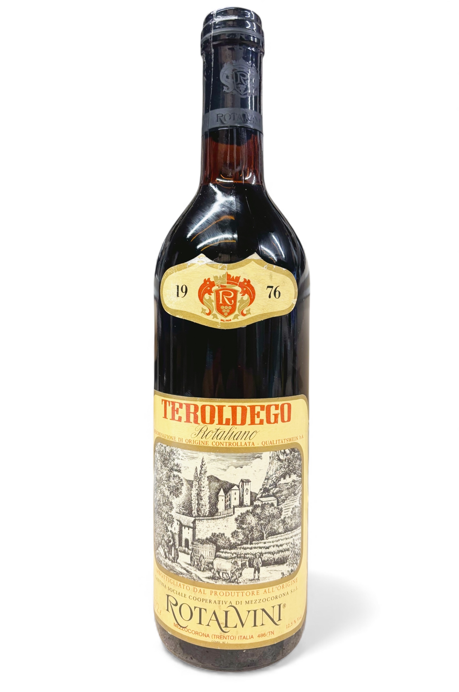 Wein 1976 Teroldego Rotaliano Rotalvini Mezzacorona