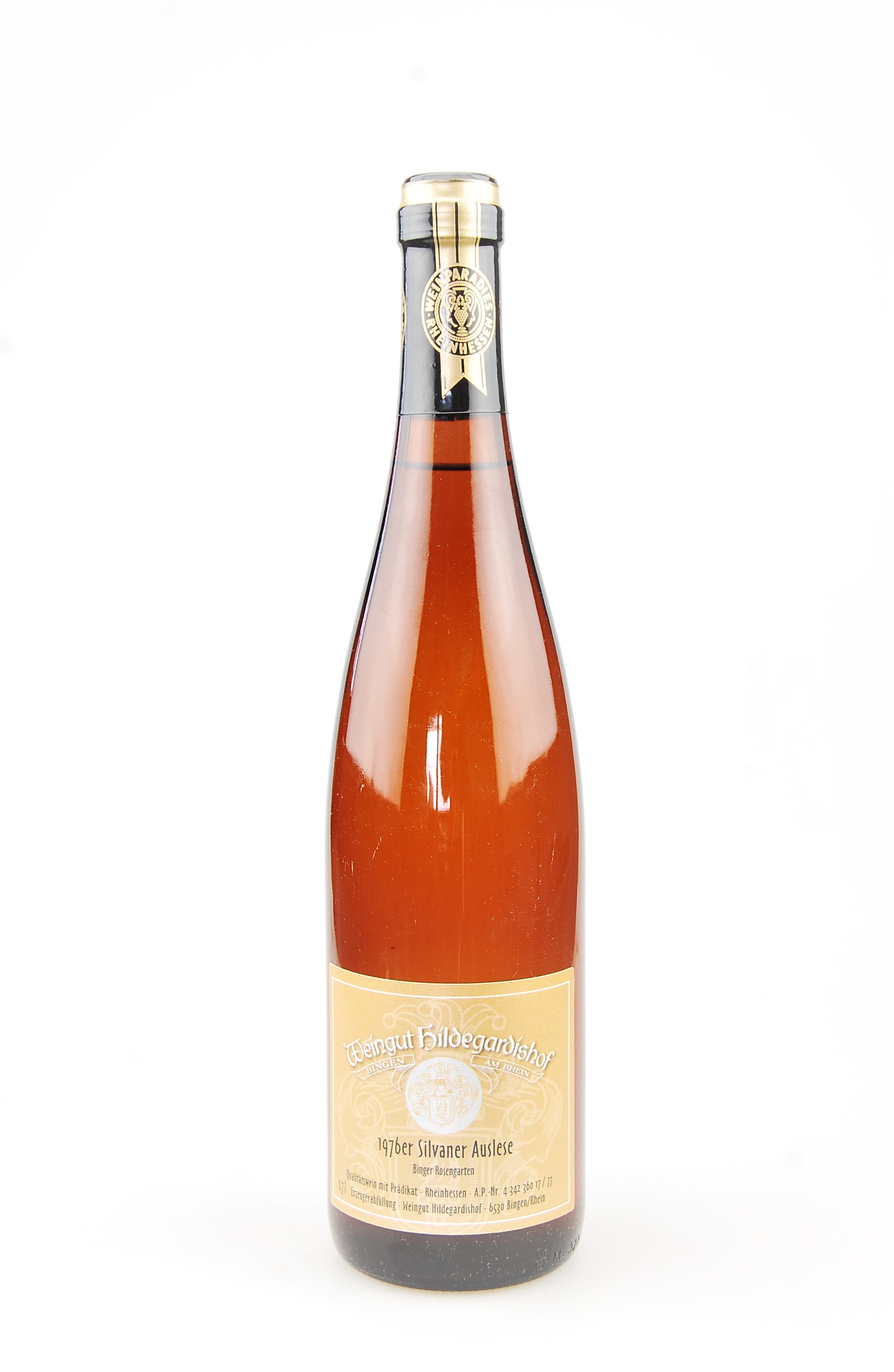 Wein 1976 Binger Rosengarten Silvaner Auslese