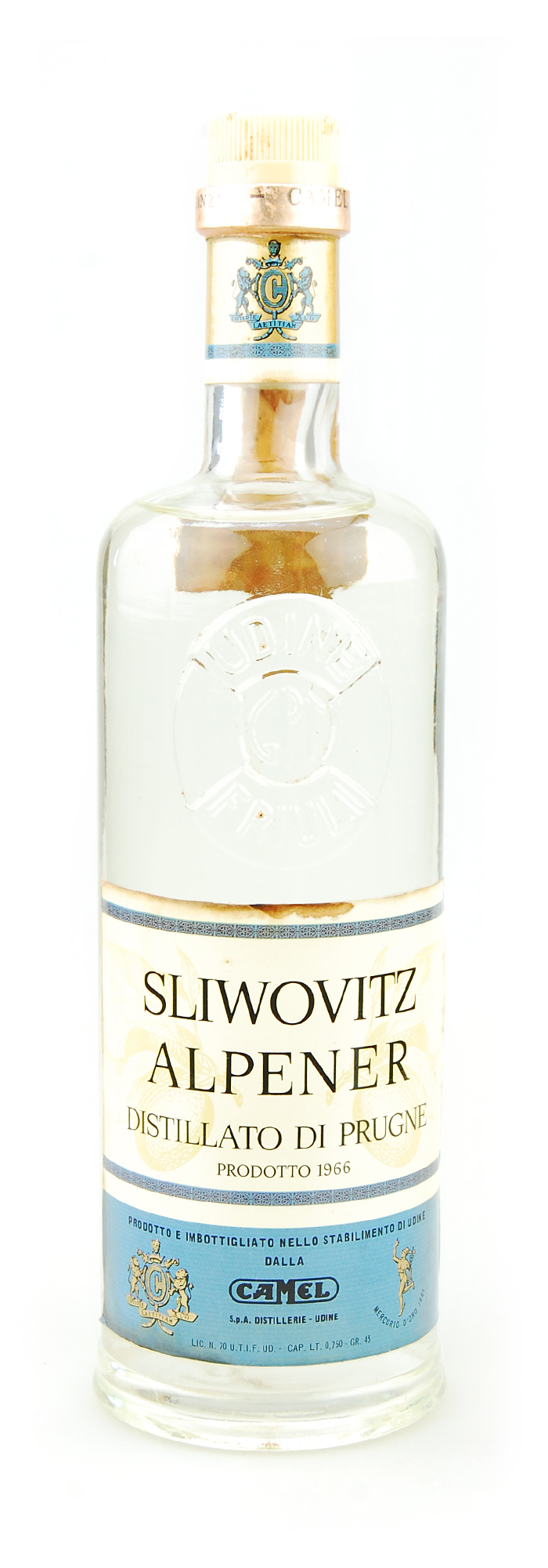Obstbrand 1966 Camel Sliwovitz Zwetschgenwasser