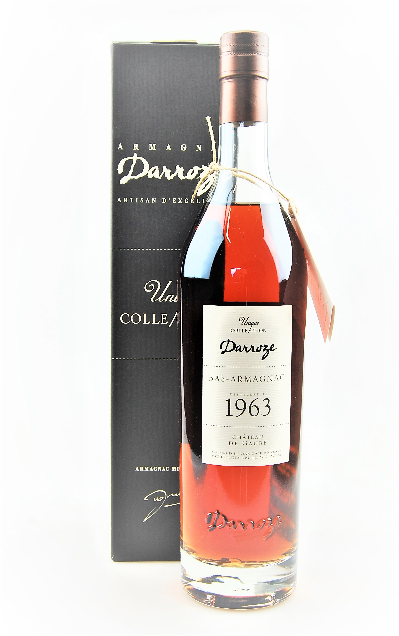 Armagnac 1963 Bas-Armagnac Darroze Chateau de Gaube