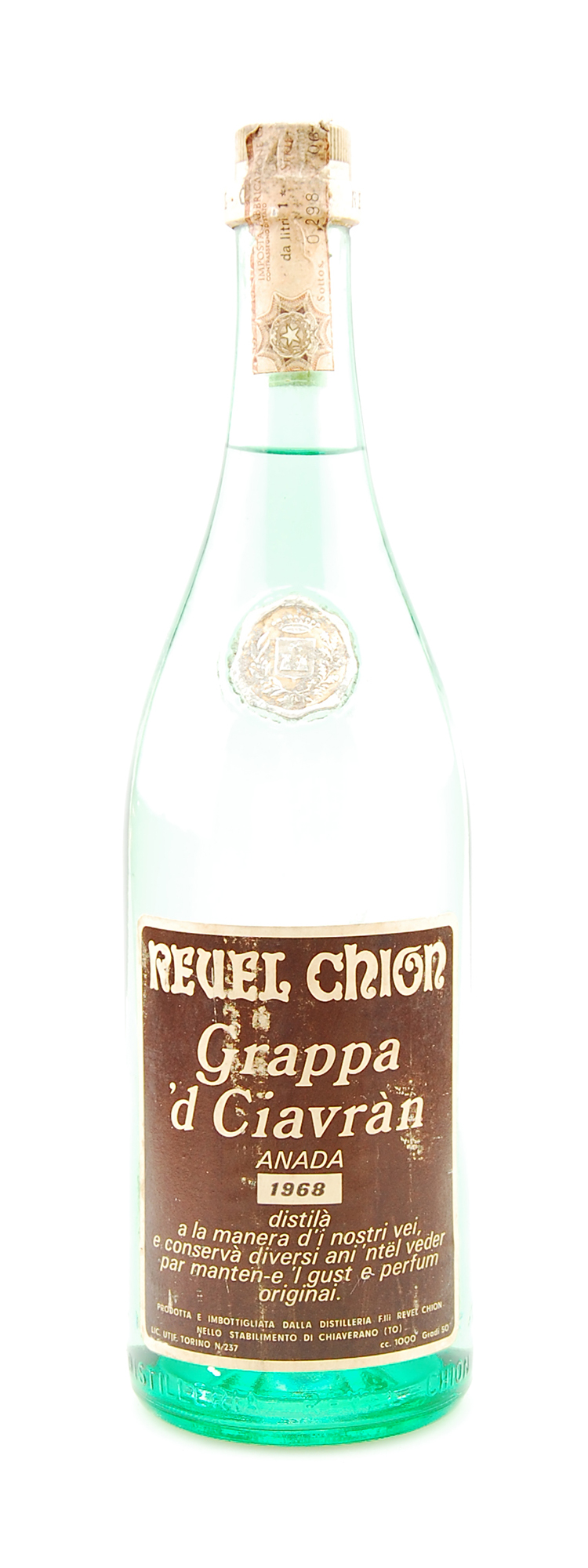 Grappa 1968 a Ciavran Revel Chion