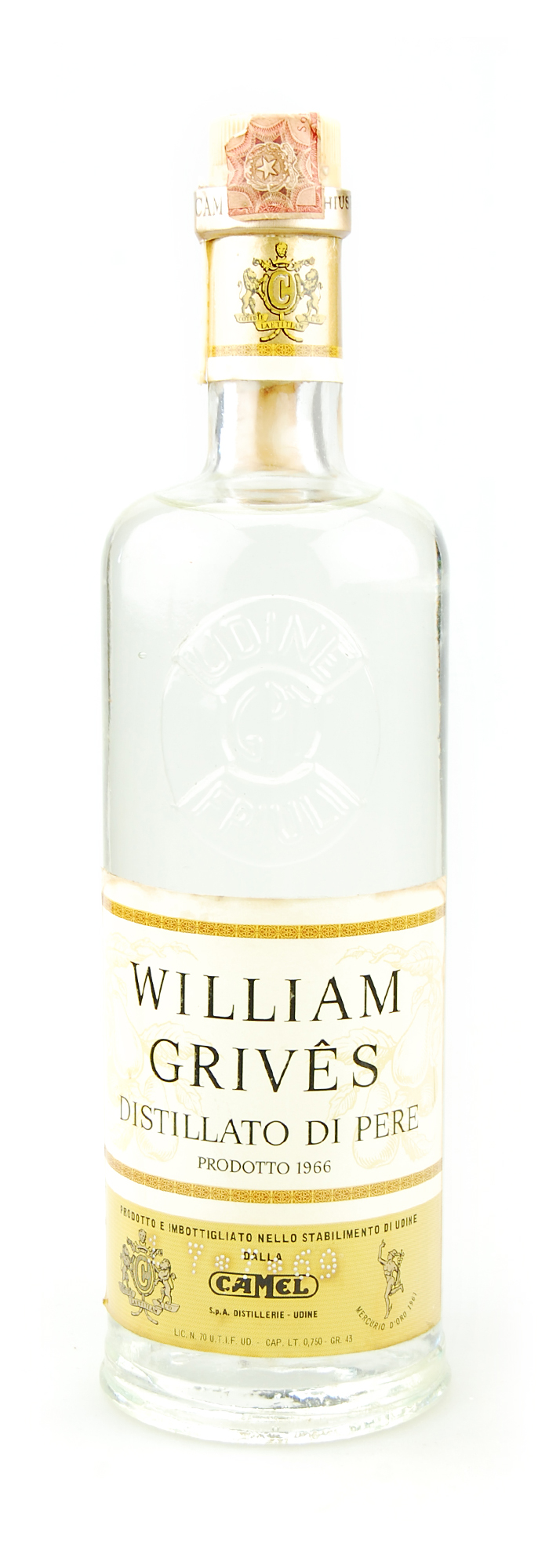 Obstbrand 1966 Camel William Christ Birnenbrand