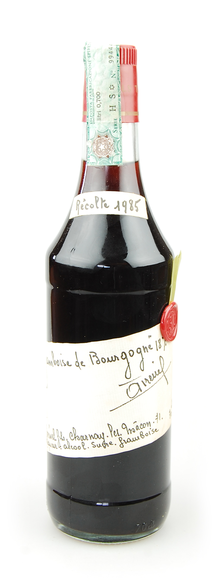 Obstbrand 1985 Framboise de Bourgogne Himbeerlikör