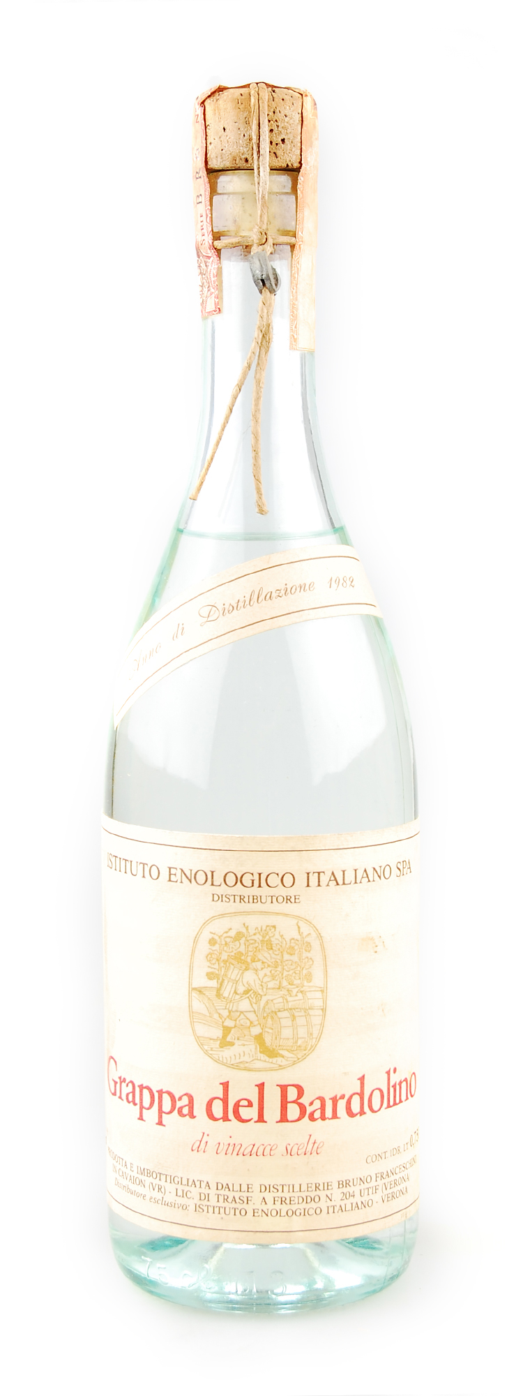 Grappa 1982 del Bardolino di vinacce scelte