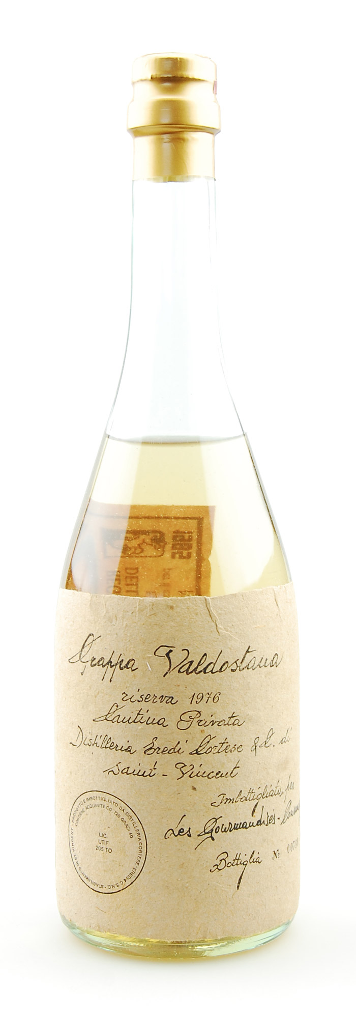 Grappa 1976 Voldostana Riserva Eredi Cortese