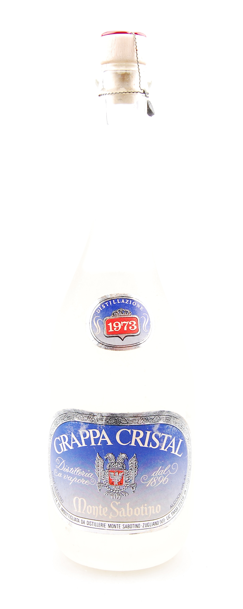 Grappa 1973 Cristal Monte Sabotino Zanin