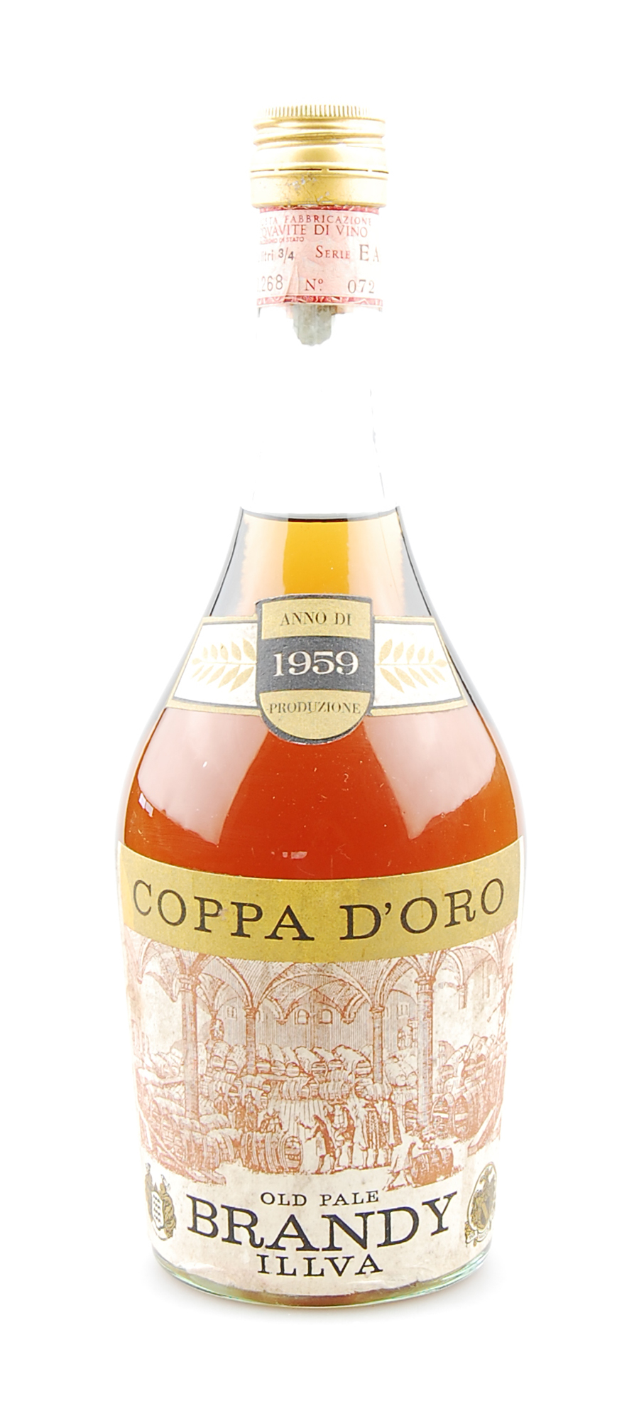 Brandy 1959 Old Pale Brandy Coppa d´Oro Illva Saronno
